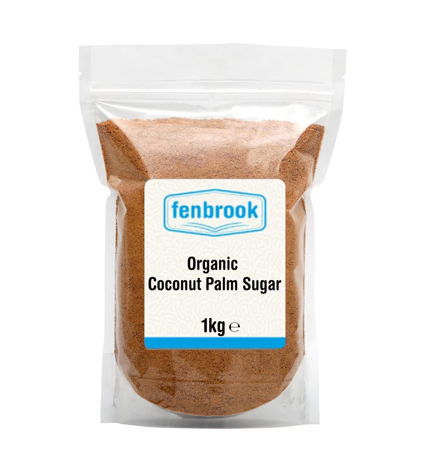 Certified Organic 1kg Coconut Palm Sugar by Fenbrook Organic - Buy Online on GoSupps.com