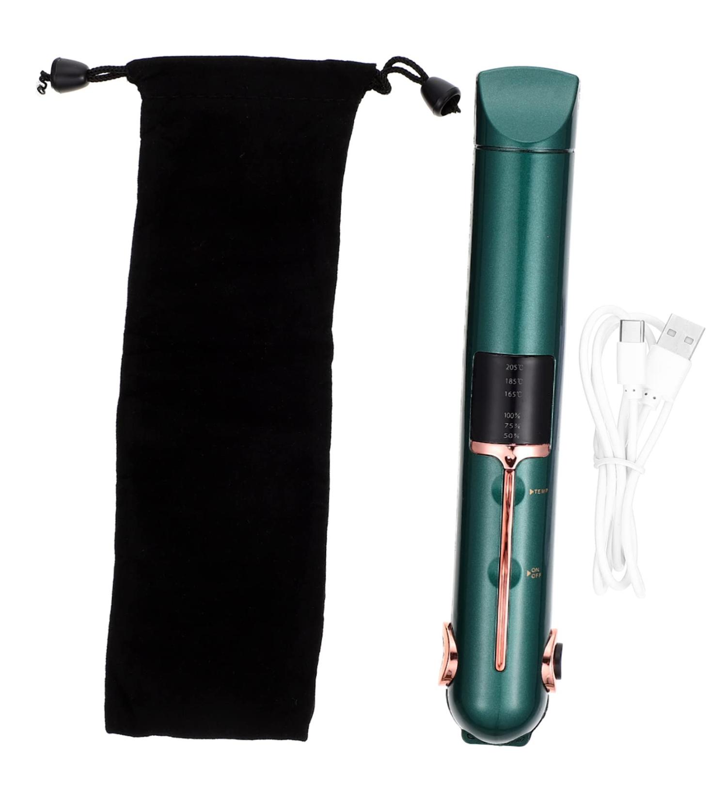 OHPHCALL 4pcs Curling Iron Hair Straightening Tool Curling Wand for Hair Styling Mini Multi-tool Abs Green 21X4X3.5CMx4pcs Greenx4pcs - Buy Online on GoSupps.com