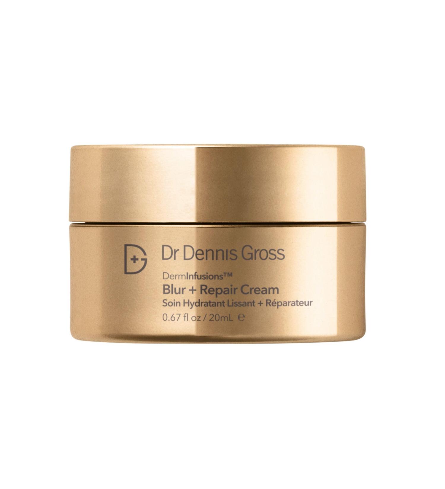 Dr Dennis Gross DermInfusions Blur + Repair Cream Instantly Blurs Fine Lines Smooths Skin with Satin-Matte Finish Visibly Plumps & Firms & Improves Skin Elasticity 0.67 Fl Oz 0.67 Fl Oz (Pack of 1) - Buy Online on GoSupps.com