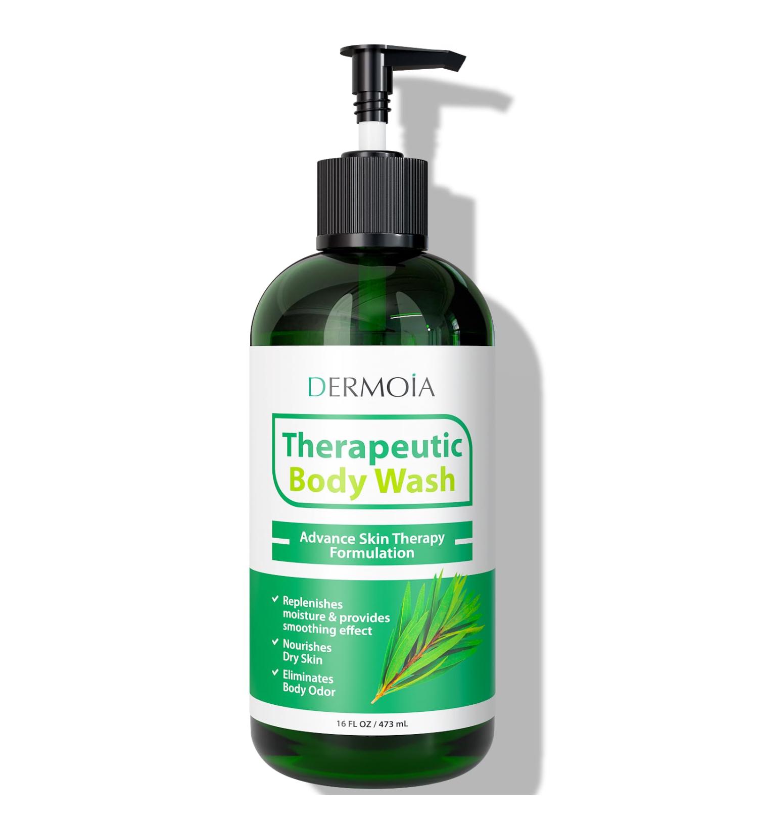 Tea Tree Oil Body Wash - Antifungal Hypoallergenic Soap for Athletes Foot & Jock Itch - 16oz - Buy Online on GoSupps.com