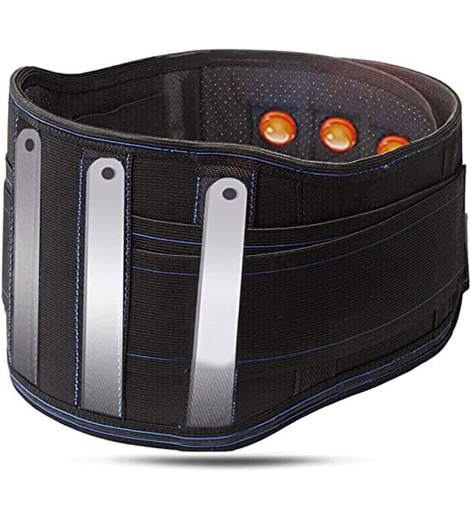 XXL Tylxayoxa Lower Back Support - Self-Heating Pain Relief for Sciatica Spinal Stenosis & Herniated Disc - Optimal Lumbar Spine Comfort in Black - Buy Online on GoSupps.com