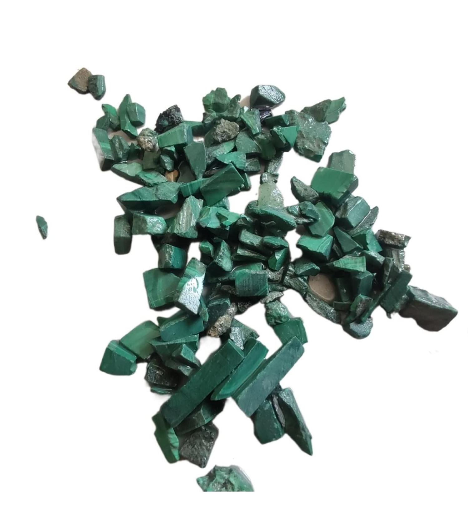 Natural Crystal Rough 50-100g Mini Size Natural Green Malachite Rough Stone Stone Green Pigment Collectible Minerals Specimen for Painting (Color : 2-10mm Size : 100g) 100g 2-10mm - Buy Online on GoSupps.com
