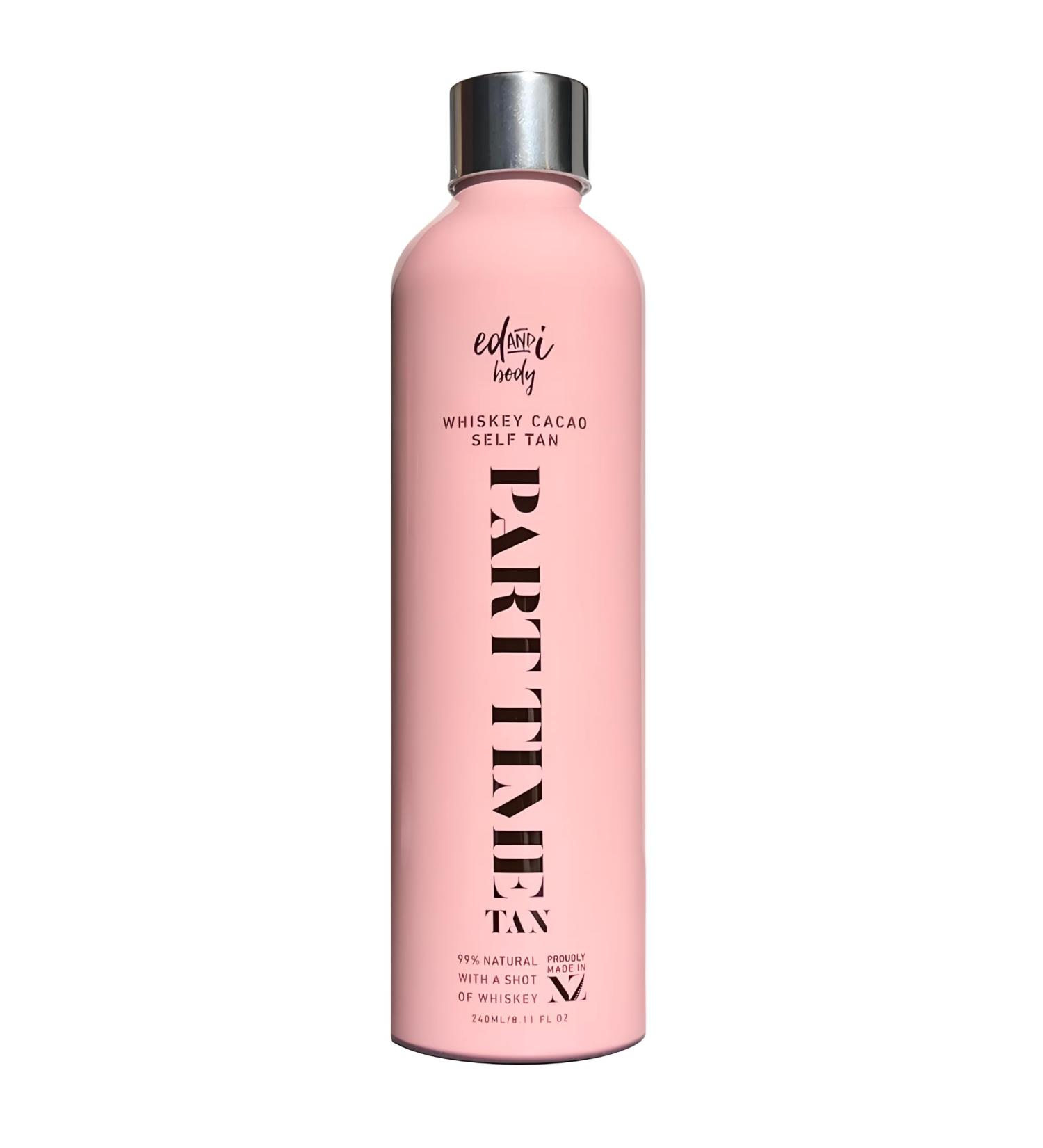 ed&i PART TIME Self Tanner With Natural DHA Whiskey Cacao Self Tanning for Women Natural Long Lasting Body Sunless Tan Leg Tanner for Women Buildable Golden Glow Tanning Products 8.45 oz - Buy Online on GoSupps.com