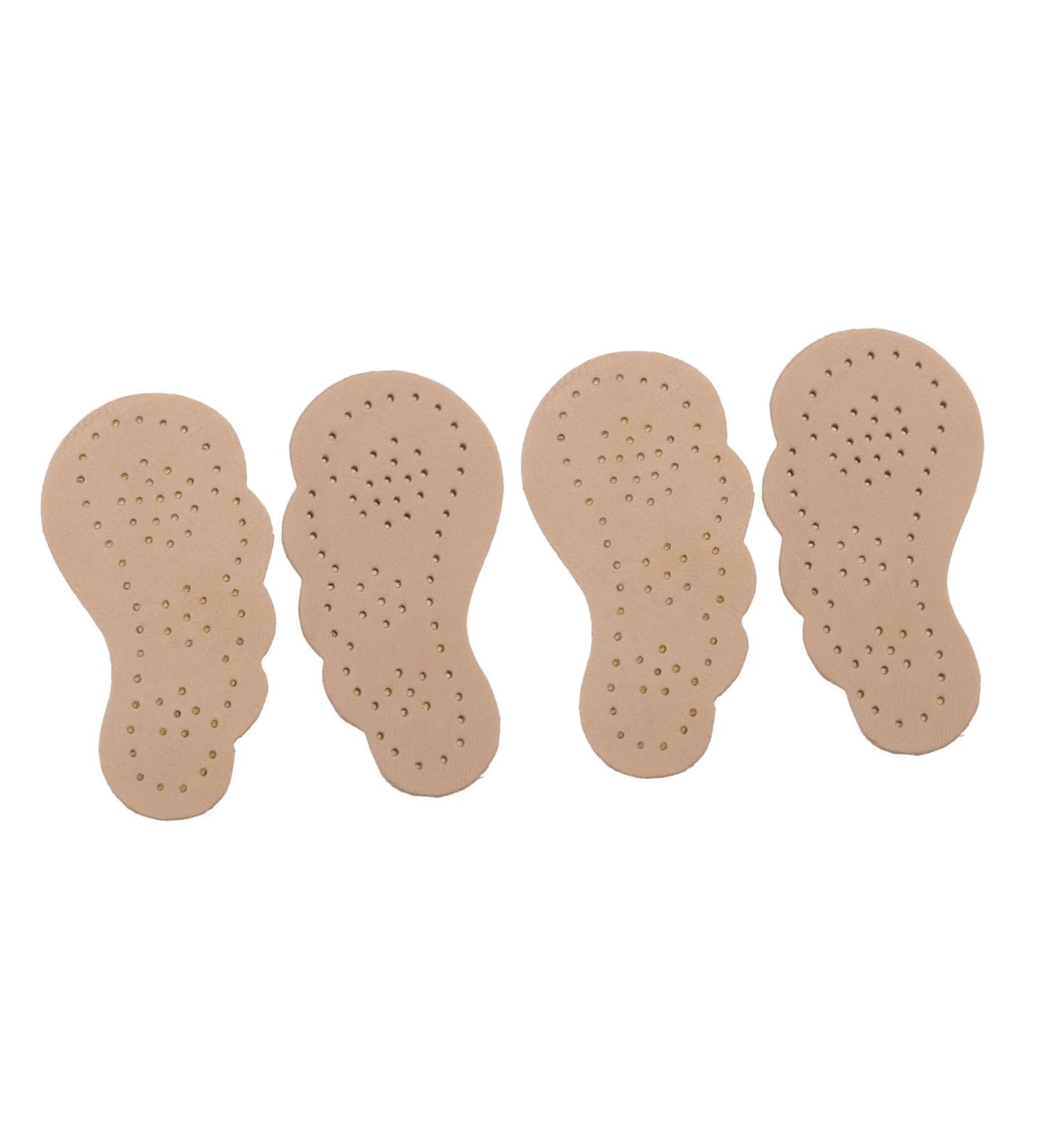 NOLITOY Non-Slip High Heel Insoles - 2 Pairs Gel Cushions for Sweat Absorption & Comfort - Perfect for Leather Sandals & Heels - Beige 8x4.2CM - Buy Online on GoSupps.com