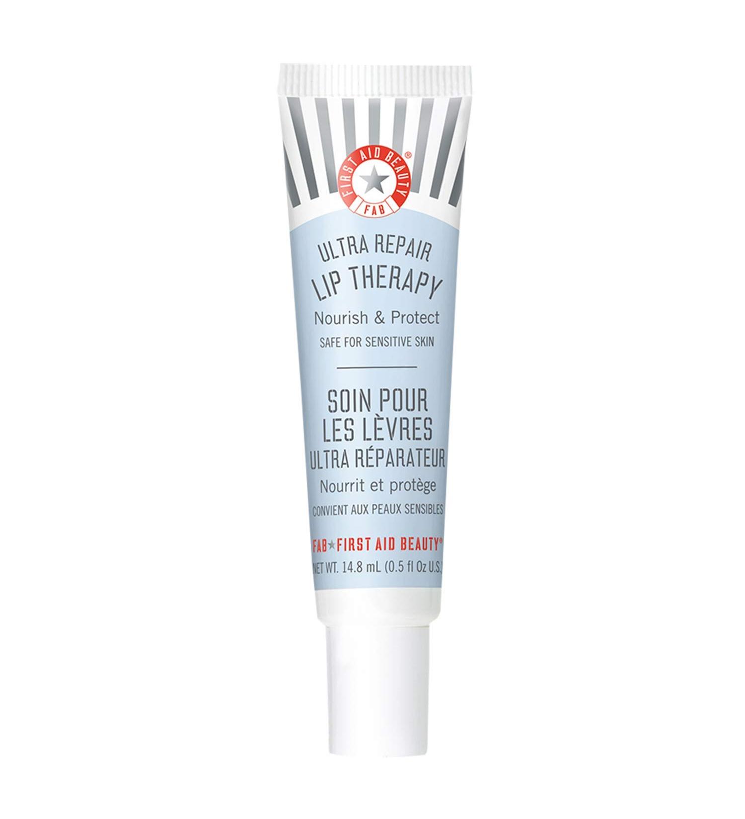 First Aid Beauty Ultra Repair Lip Therapy Semi-Matte Lip Moisturizer 0.5 Fl Oz - Hydrating Solution for Dry, Chapped Lips - Buy Online on GoSupps.com