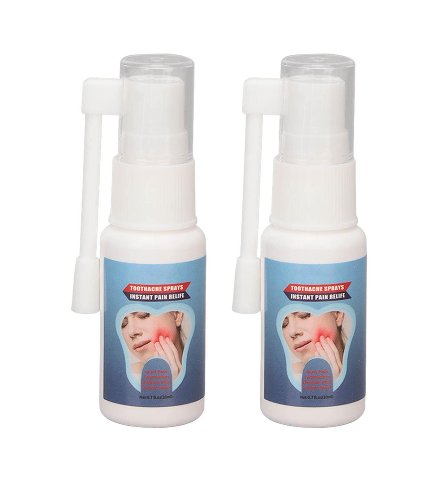 Organic Herbal Mouth Care Set - 2 Pieces for Toothache Relief & Gum Improvement - Portable & Easy to Use - Buy Online on GoSupps.com