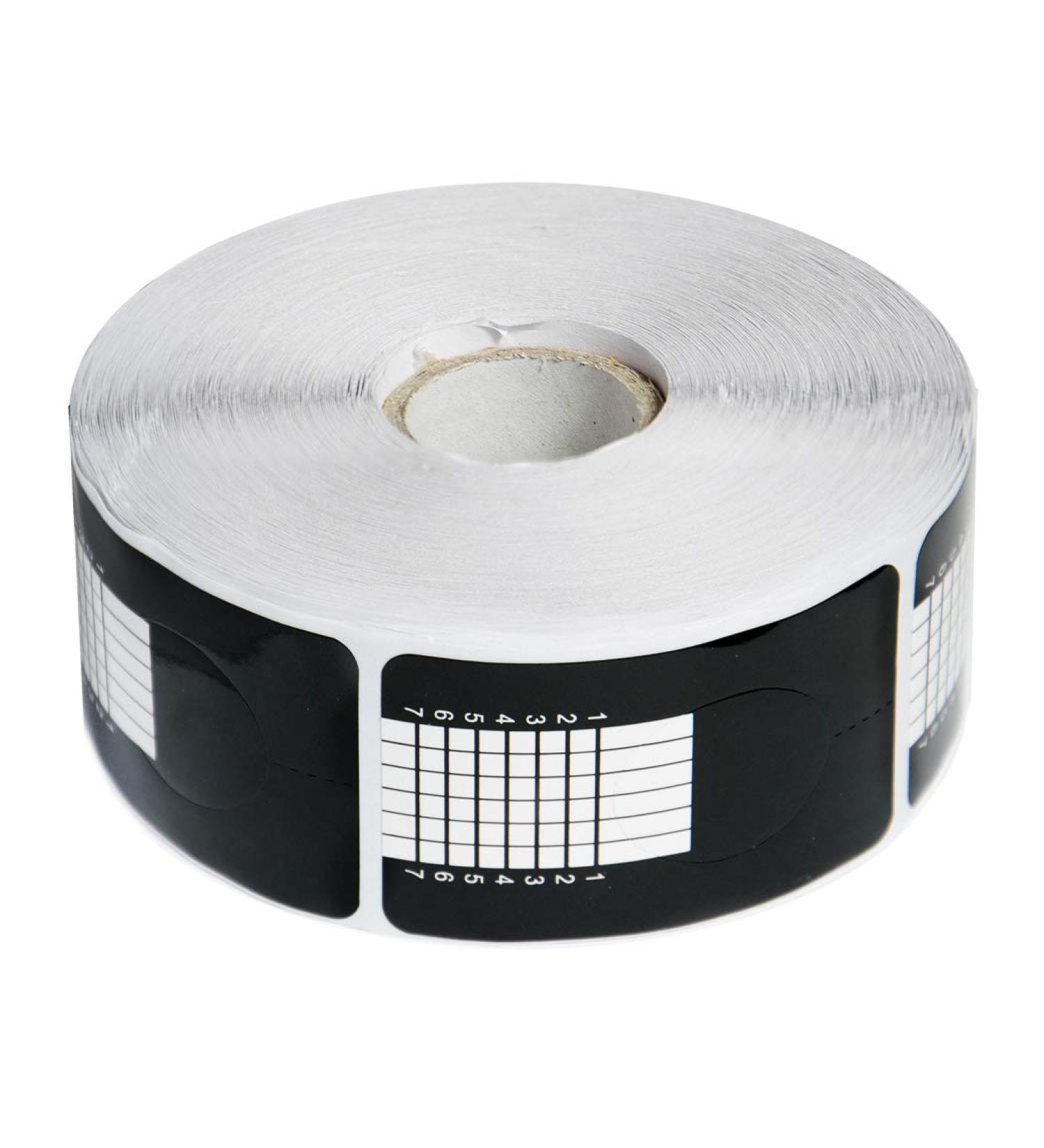 Profico Square Nail Template | Self-Adhesive Gel & Acrylic Nail Extension (500 Pieces Black) - Perfect for Professional Nail Artists - Buy Online on GoSupps.com