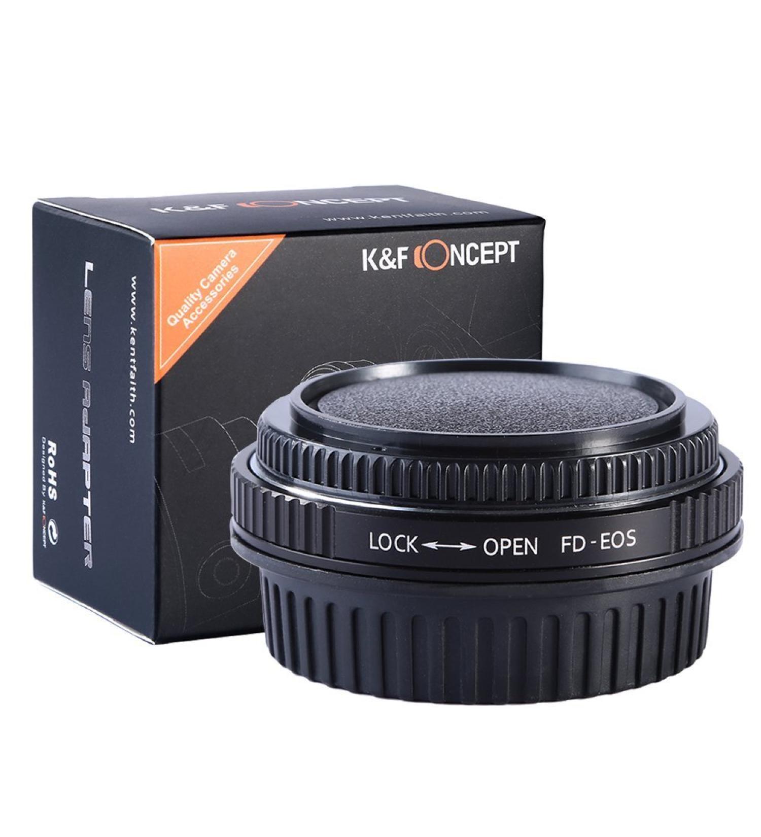 K&F Concept Pro Canon FD to EOS Lens Mount Adapter for Canon 1D/1DS Mark II-IV, Rebel T5i/T4i/T3i - Compatible with Canon EF/EF-S Cameras - Buy Online on GoSupps.com