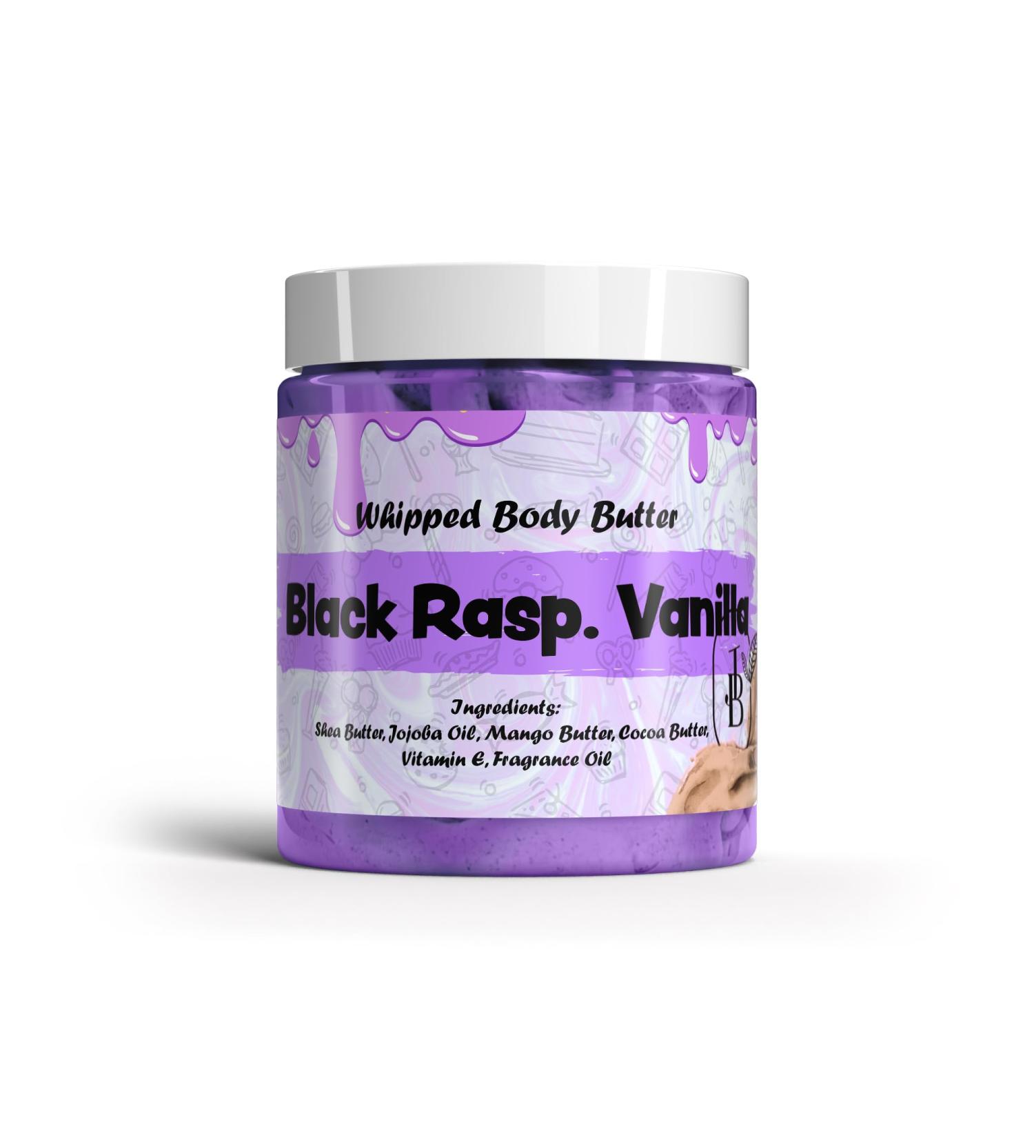 Jersey Botanical - Black Raspberry Vanilla Whipped Body Butter 8oz. With Shea Butter Mango Butter Cocoa Butter Creamy Natural Smooth Long-lasting Intense Moisturizer - Buy Online on GoSupps.com