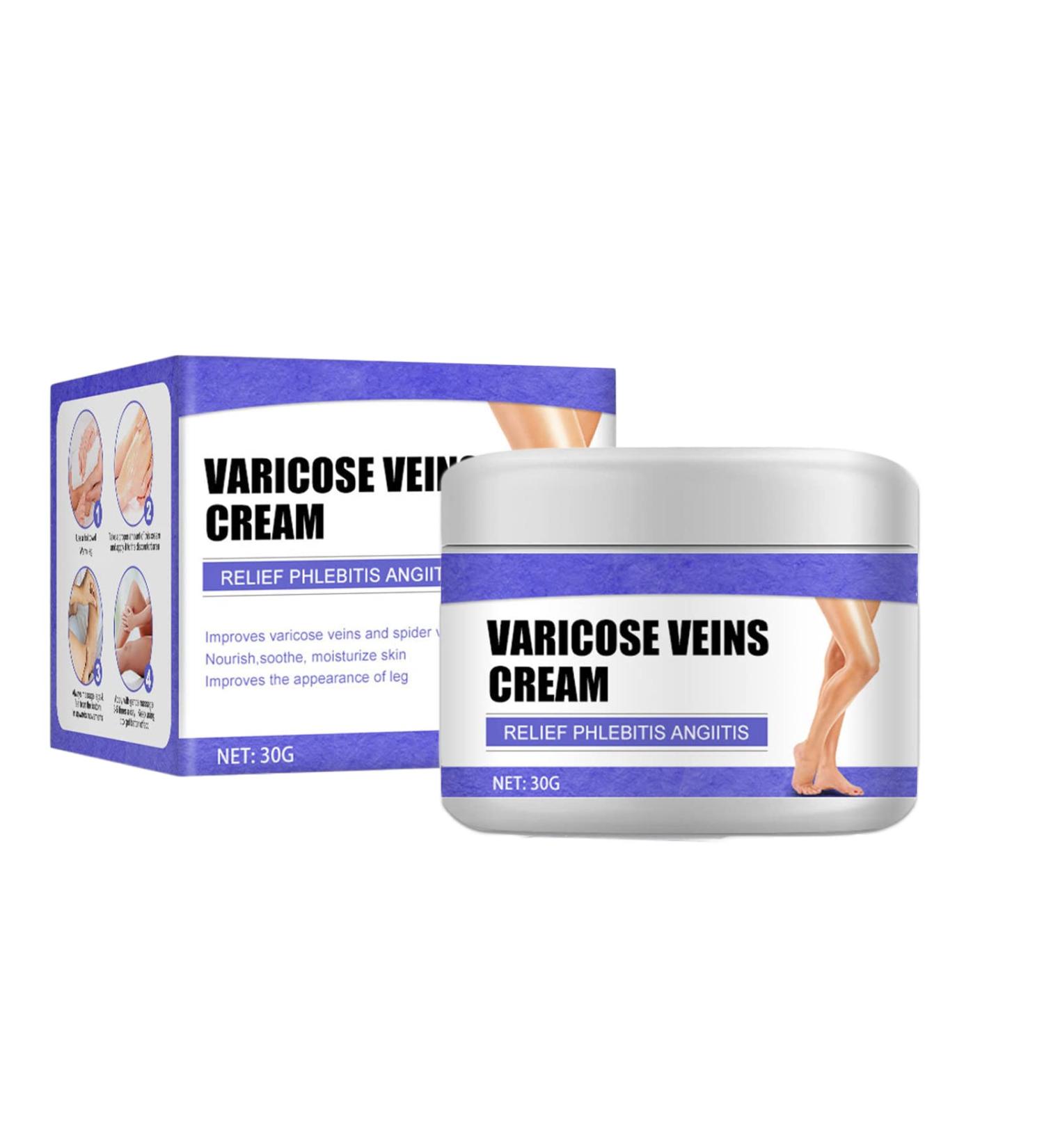 HADAVAKA Vein Care Fading Cream Varicose Vein Cream Leg Swelling Earthworm Leg Care Improve Blood Circulation Relieve Pain of Legs 2 - Buy Online on GoSupps.com