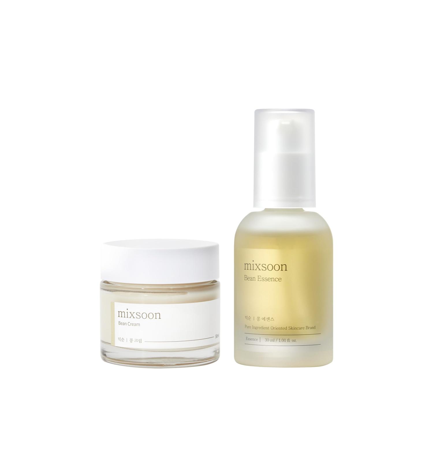 mixsoon Bean Cream 1.69 fl.oz / 50ml Bean Essence 1.01 fl oz/ 30ml - Buy Online on GoSupps.com