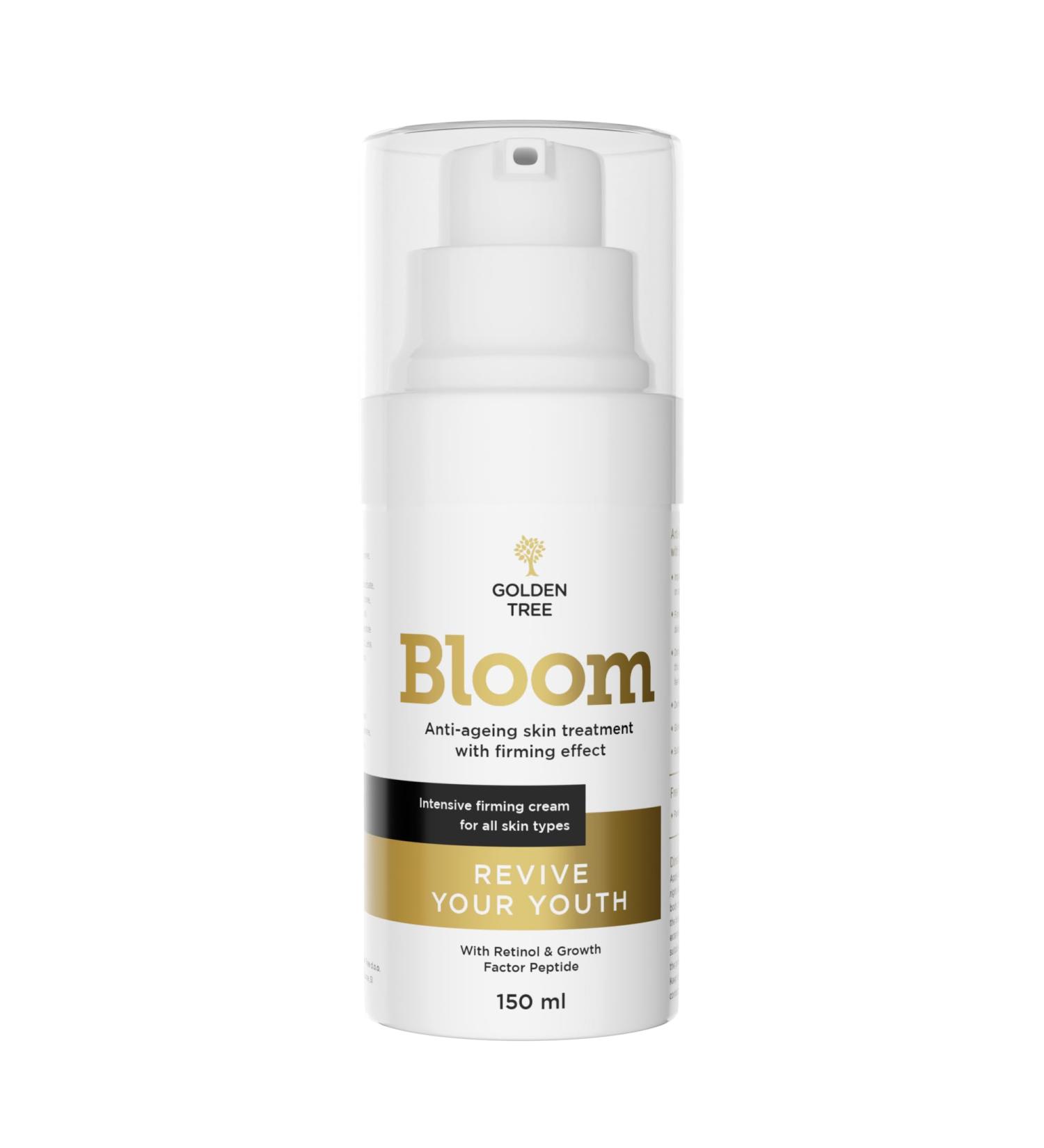 Golden Tree Bloom Body Moisturiser - Anti-Aging Day and Night Body Cream - Skin Care Formula Raises Collagen & Elastin Levels - Improves Skin Volume - Tightens Hydrates and Rejuvenates Your Skin