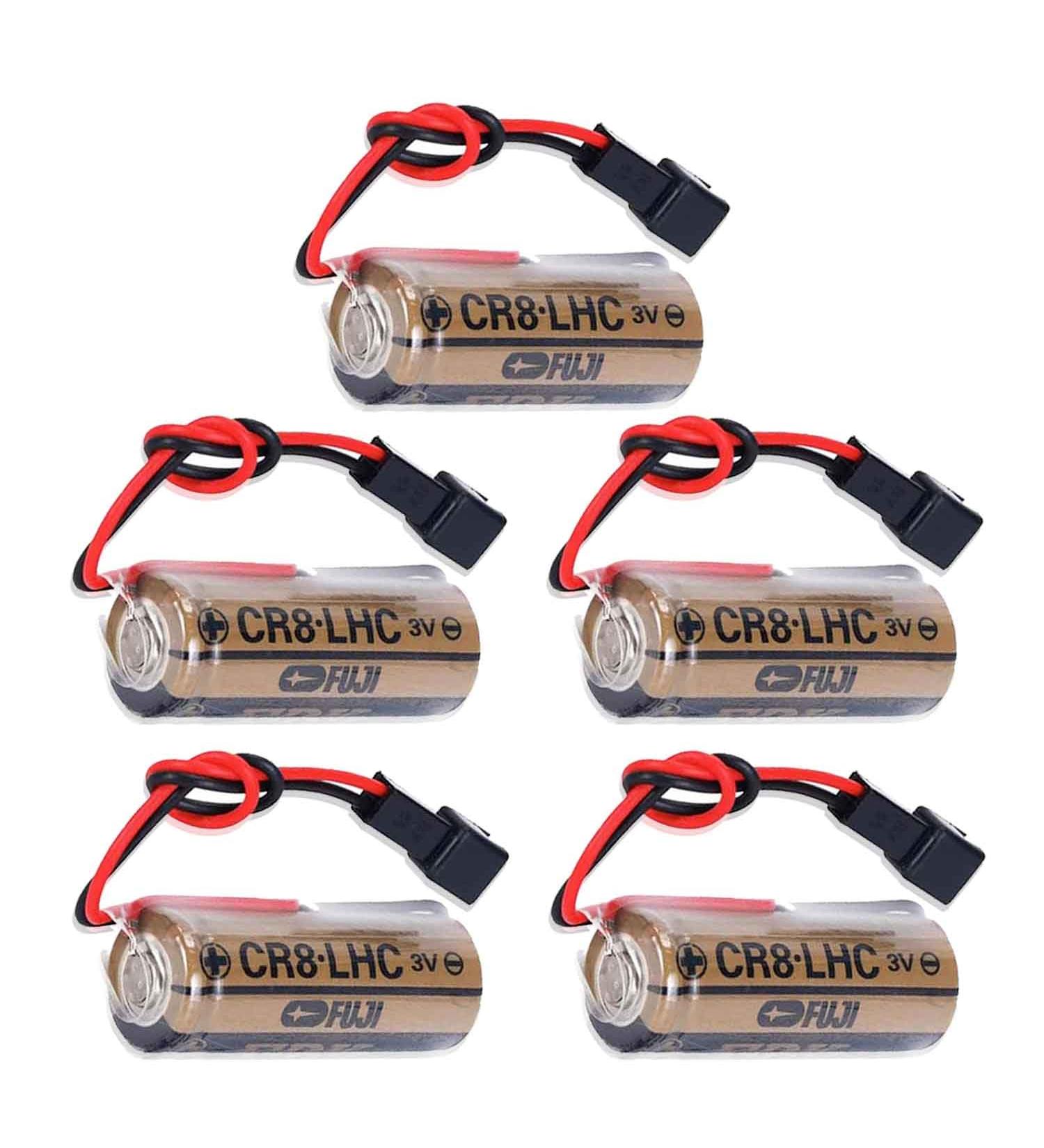 5 Pcs CR8 LHC 17450 3V 2600mAh Non-Rechargeable Battery for Fuji FDK - Reliable Memory Backup Power Source - Buy Online on GoSupps.com