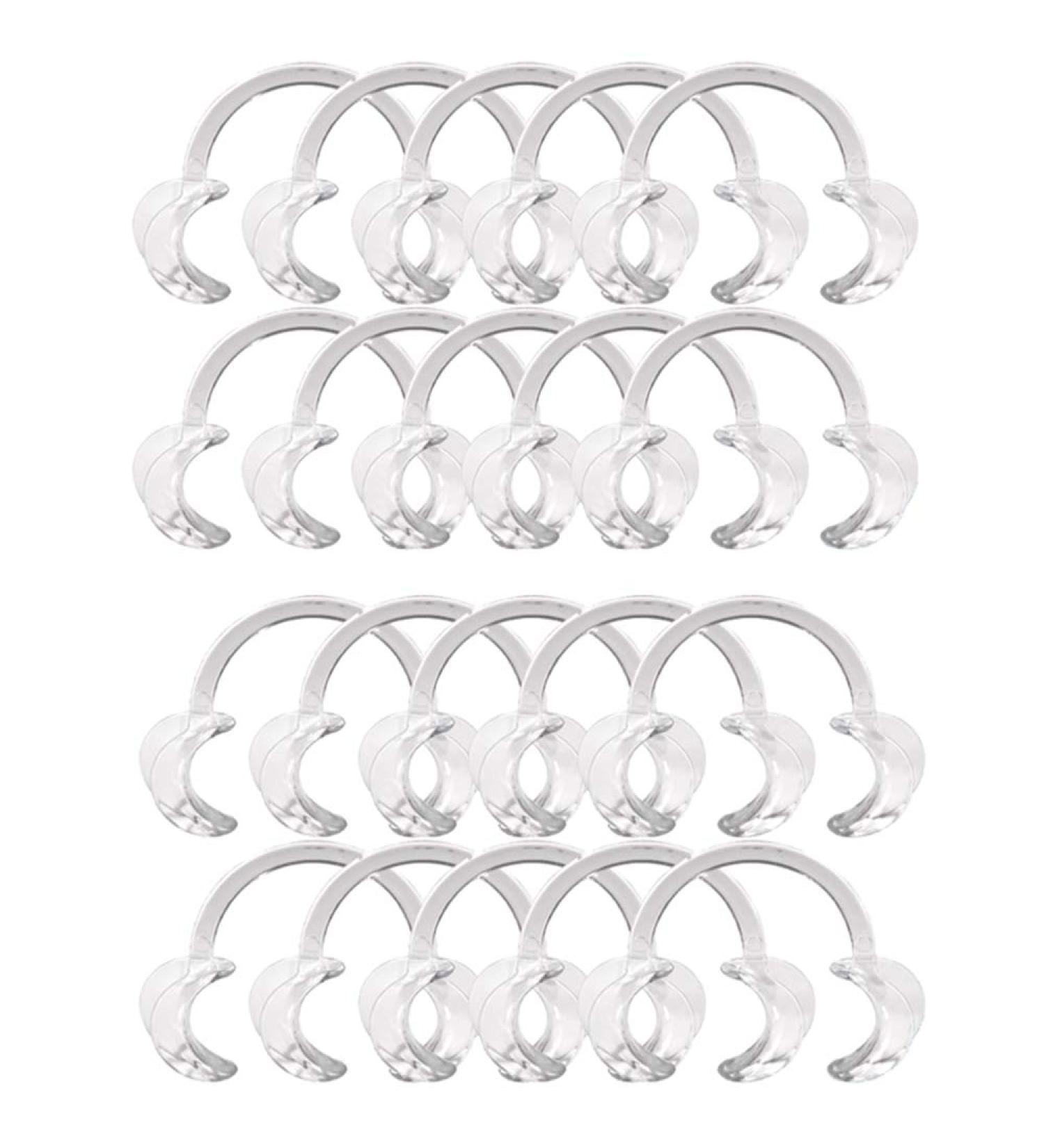 Lezed Cheek Holder C-Shape Mouth Opener | 20 Transparent Dental Tools for Care & Party Games | Intraoral Challenge - Buy Online on GoSupps.com