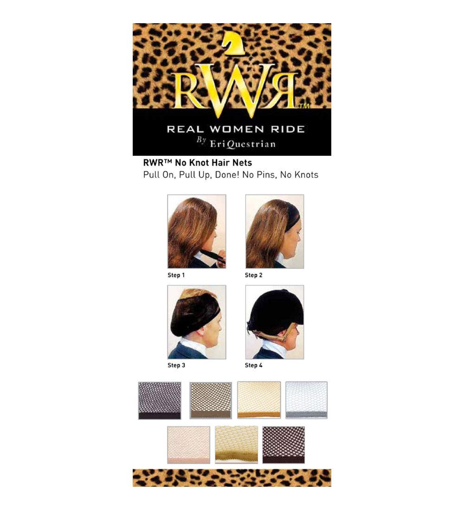 RWR No Knot Hair Nets (Auburn)