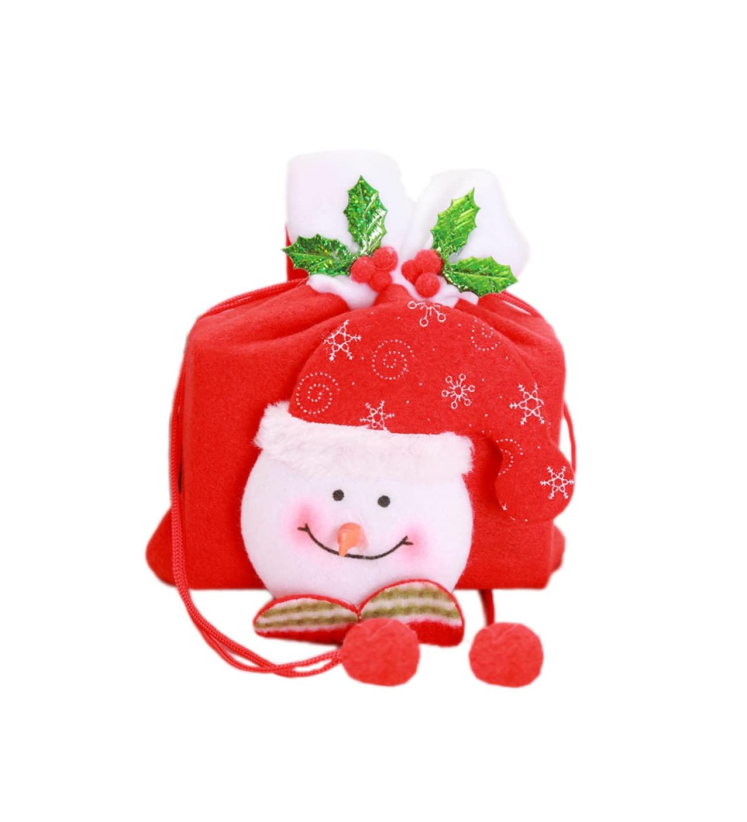 SEWOART Candy Bags Christmas Sweet Bag Santa Claus Candy Bag Christmas Candy Pouch Bag Storage Bag Elk - Buy Online on GoSupps.com