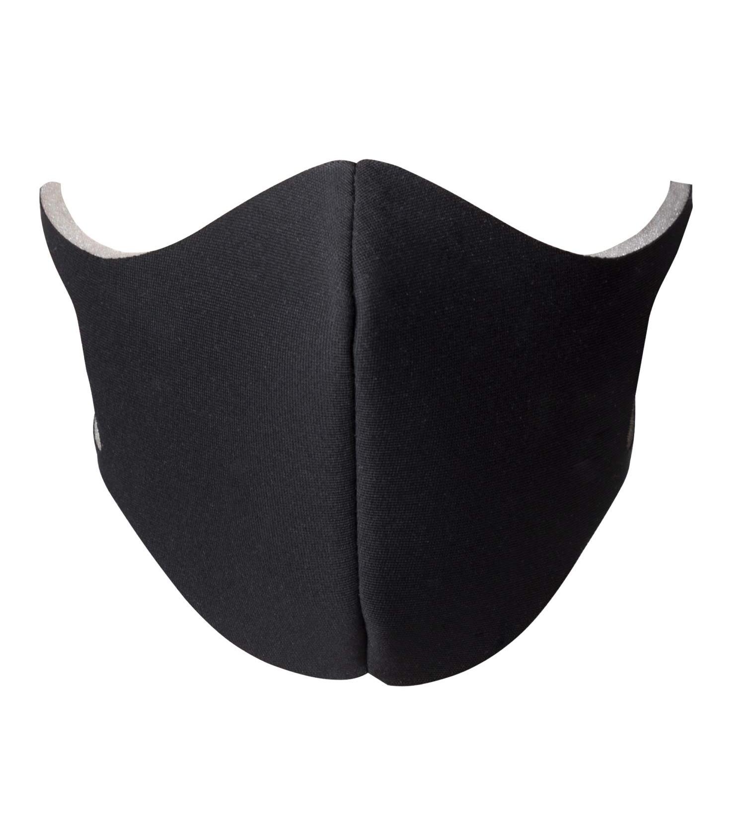 Fidusecure 3-Layer Reusable Face Mask | Washable Water-Repellent Available in 3 Sizes & 2 Colors | Black - Buy Online on GoSupps.com