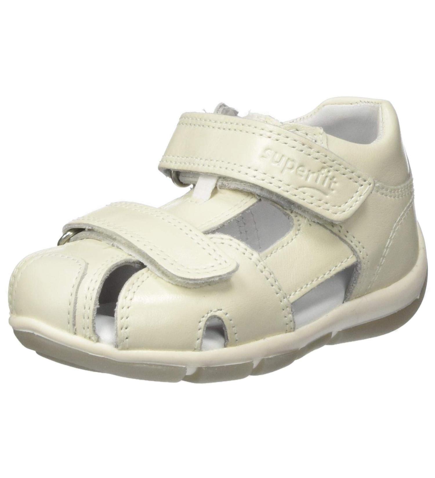 Superfit Baby Boys Freddy Sandals - Size 7.5 UK, White Weiss - Size 10 - Buy Online on GoSupps.com