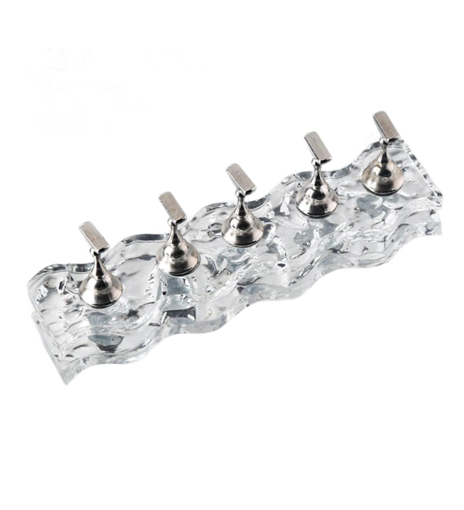 Nail Display Stand With Base Nail Practice Holder Nail Practice Stand Manicure Tool Acrylic Nail Tip Holder Acrylic Nail Tip Holder Nail Practice Holder Nail Display Stand - Buy Online on GoSupps.com