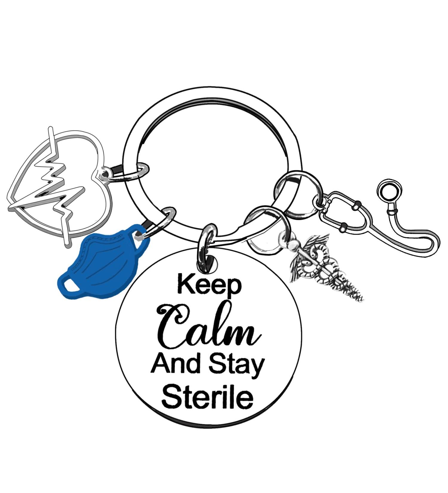 Surgical Tech Keychain | Perfect Appreciation Gift for Surgical Technologists Nurses & Assistants - Ideal for Graduation & Birthdays - Buy Online on GoSupps.com