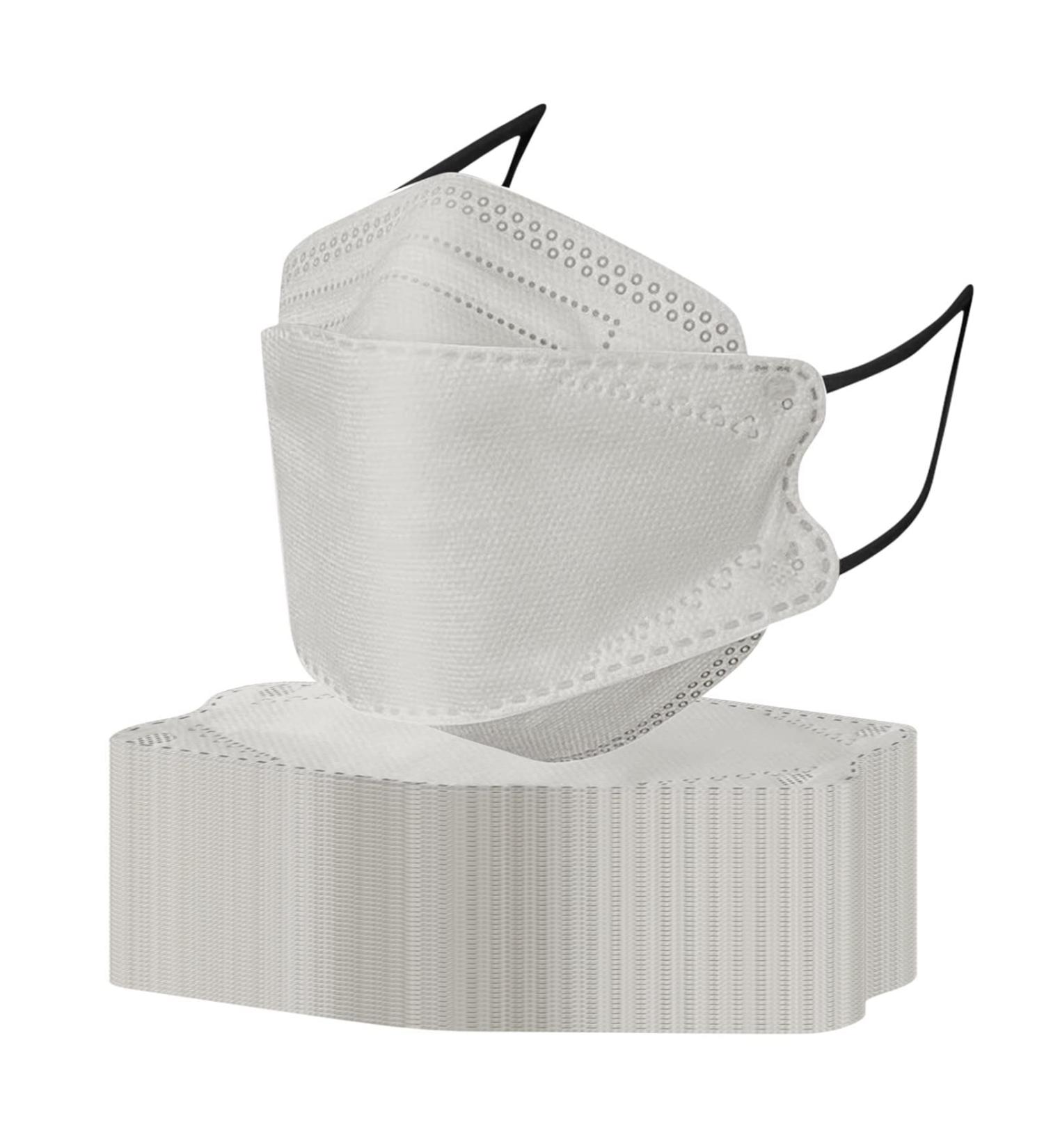 50 Pieces Adult Dustproof 3D Foldable Protection Masks - Beautiful Fish Shape Breathable Mouth-Nose Protection for Men & Women - Monkey Color - Buy Online on GoSupps.com