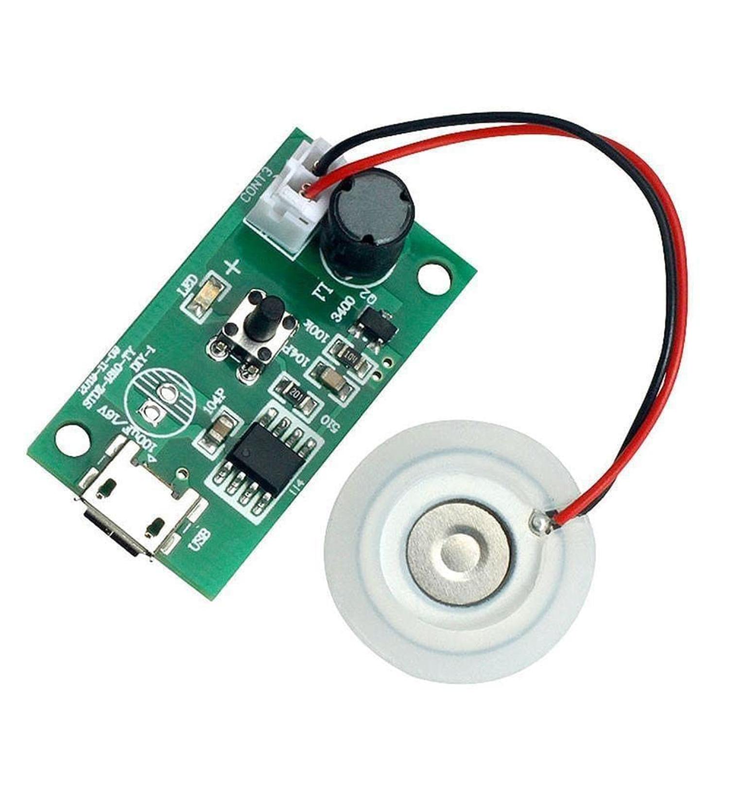 Wmool 1Pc Atomization Humidifier Driver Board Mist Maker Fogger Ultrasonic Large Acc Fine Low Ultra Power Discs Circuit Spray - Buy Online on GoSupps.com