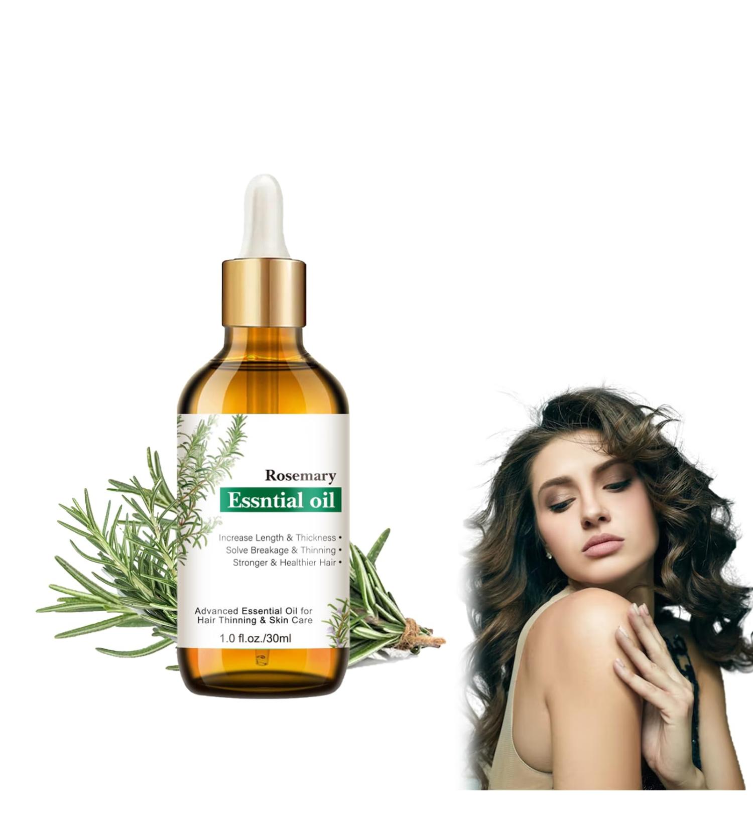 Rosemary Oil for Hair Hair Regrowth Serum Relieve Dry Damaged Hair to Target Hair Loss Rosemary Hair Serum for Hair Rapid Growth and Thickening Trengthen Hair Roots - Buy Online on GoSupps.com