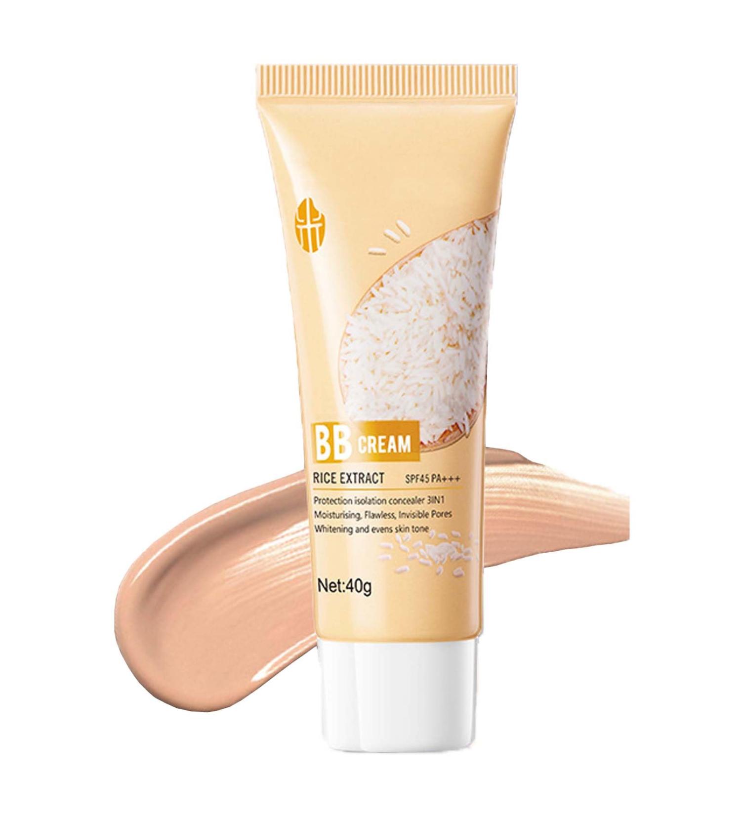 EONFAVE BB Cream Masque les irr gularit s de la peau lait cru de riz naturel - Buy Online on GoSupps.com