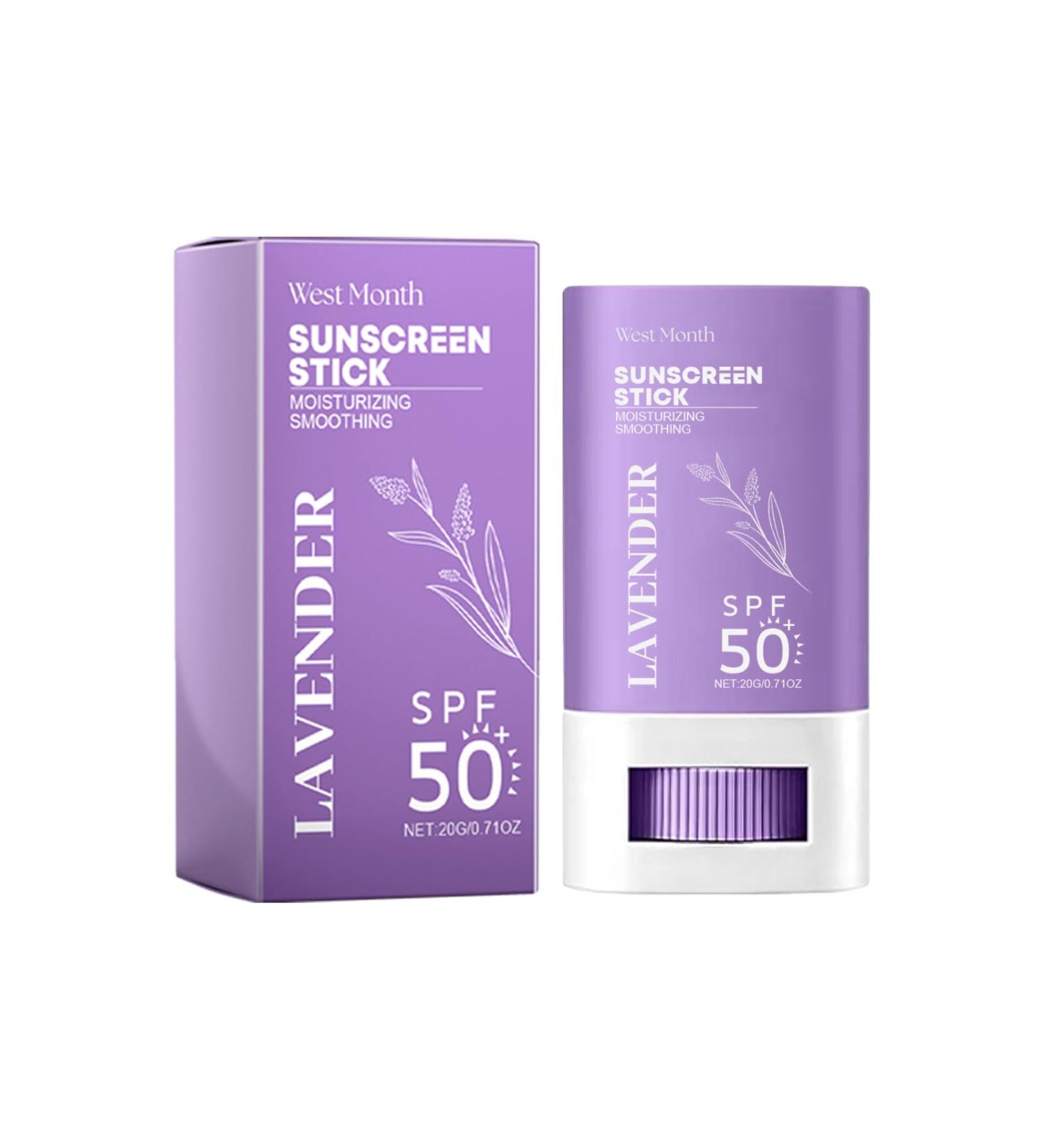 Buy UV Protection Cream SPF 50+ | Moisturizing Non-Greasy & Long Lasting - Lavender | International Shipping Available - Buy Online on GoSupps.com