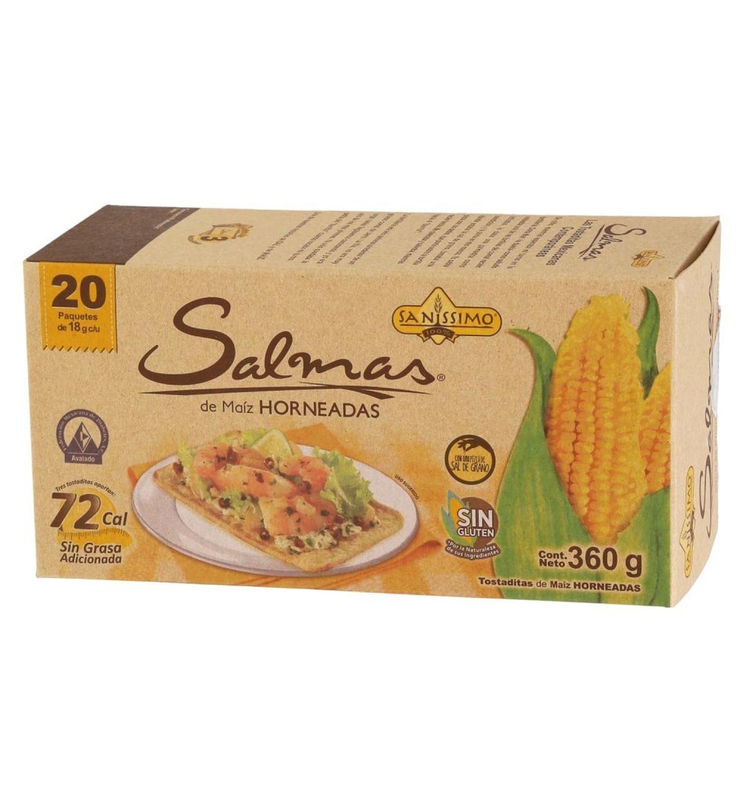 Salmas Horneadas Baked Corn Chips - Delicious and Crunchy Snack Option - Buy Online on GoSupps.com