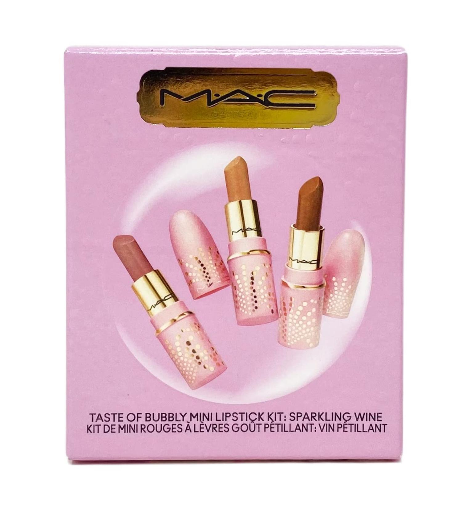 Buy MAC Limited Edition Bubbles & Bows Mini Lipstick Kit - Taste of Bubbly - International Shipping Available - Buy Online on GoSupps.com