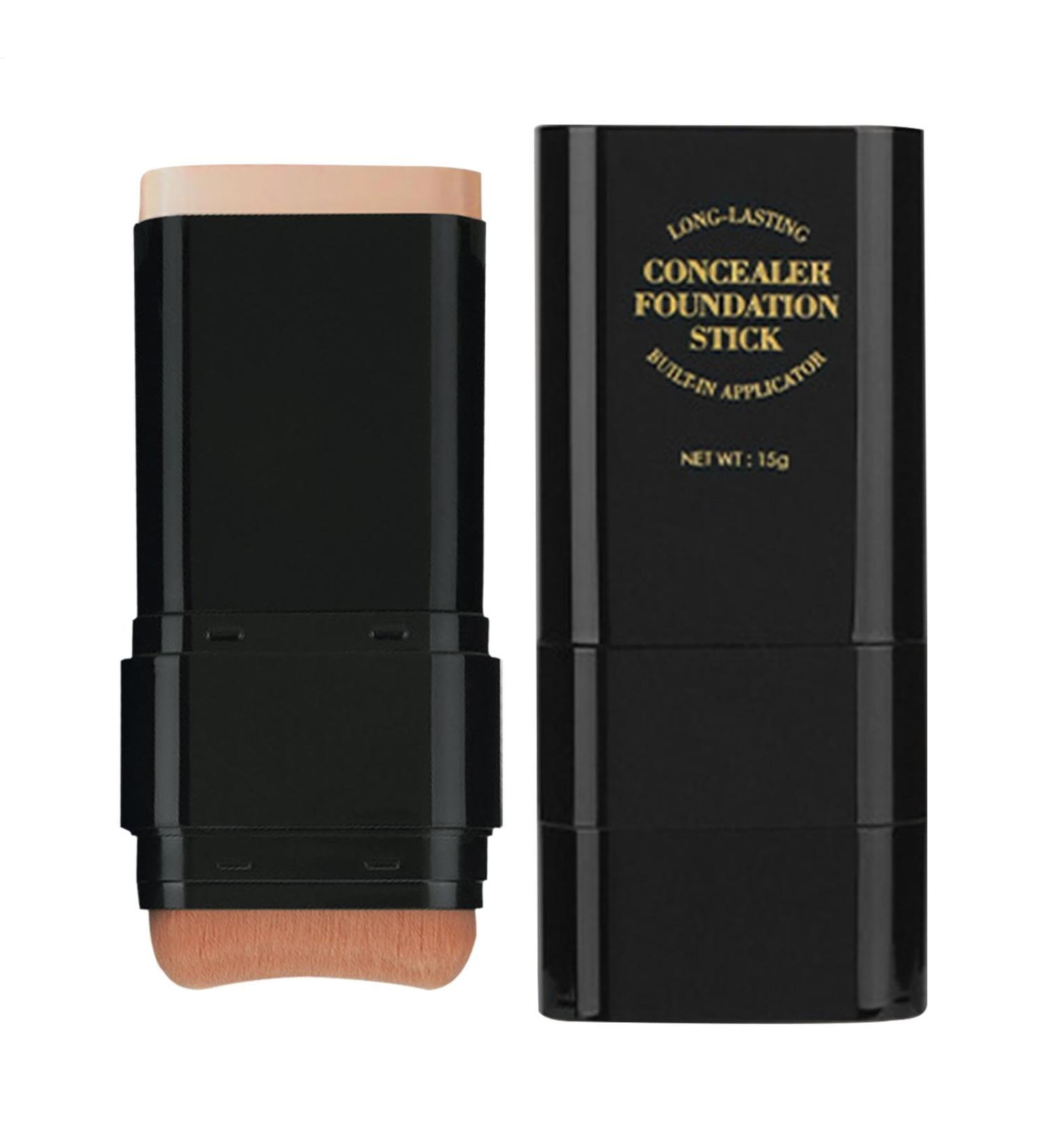 Full Coverage Stick Foundation Full Coverage Stick Foundation 15g Dual-Headed Skin Foundation Dual-Headed Moisturizing Face Cream Under-Eye Cream for Women - Buy Online on GoSupps.com