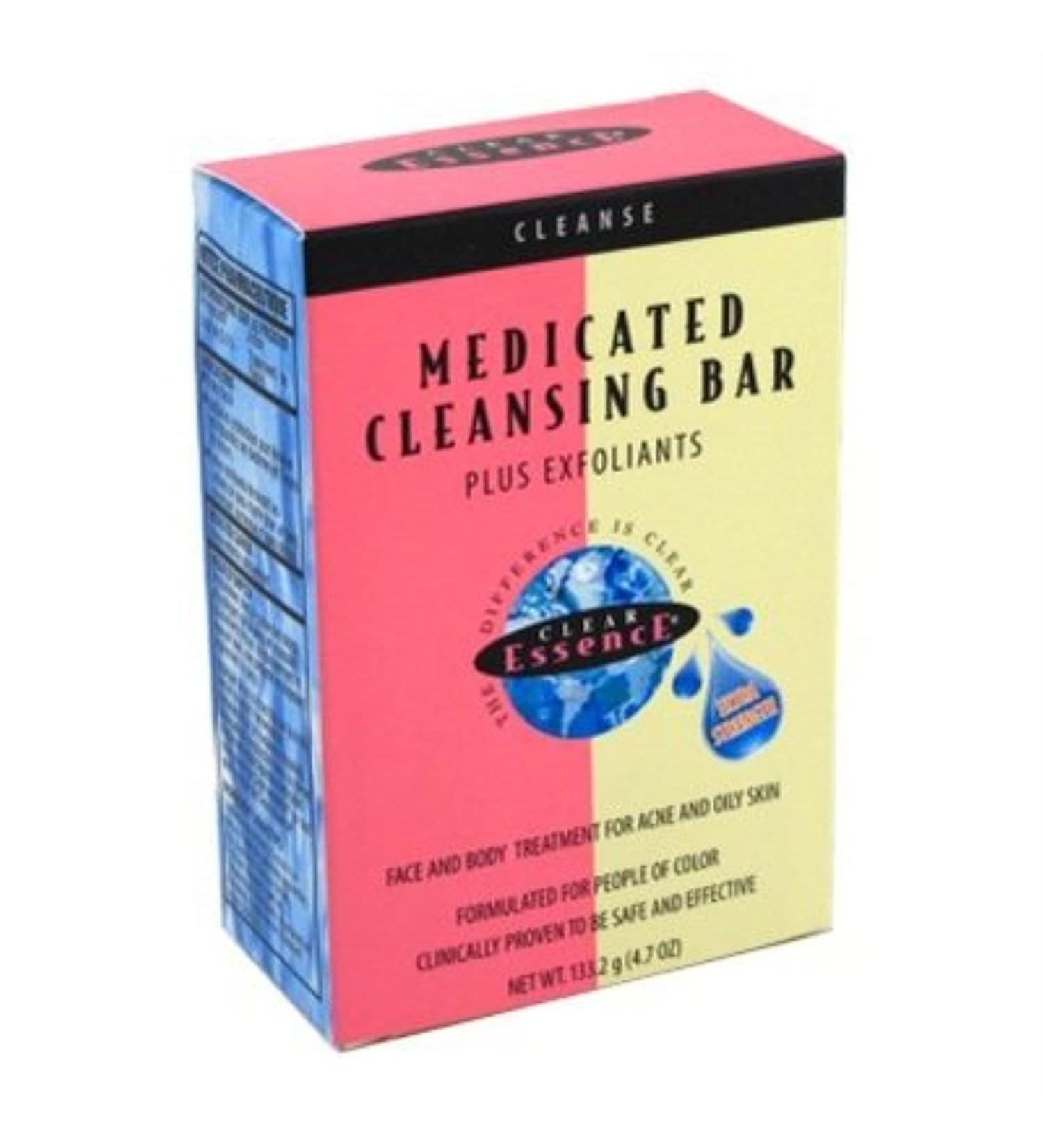 Clear Essence Medicated Cleansing Bar+Exfoliants 4.7oz by Clear Essence