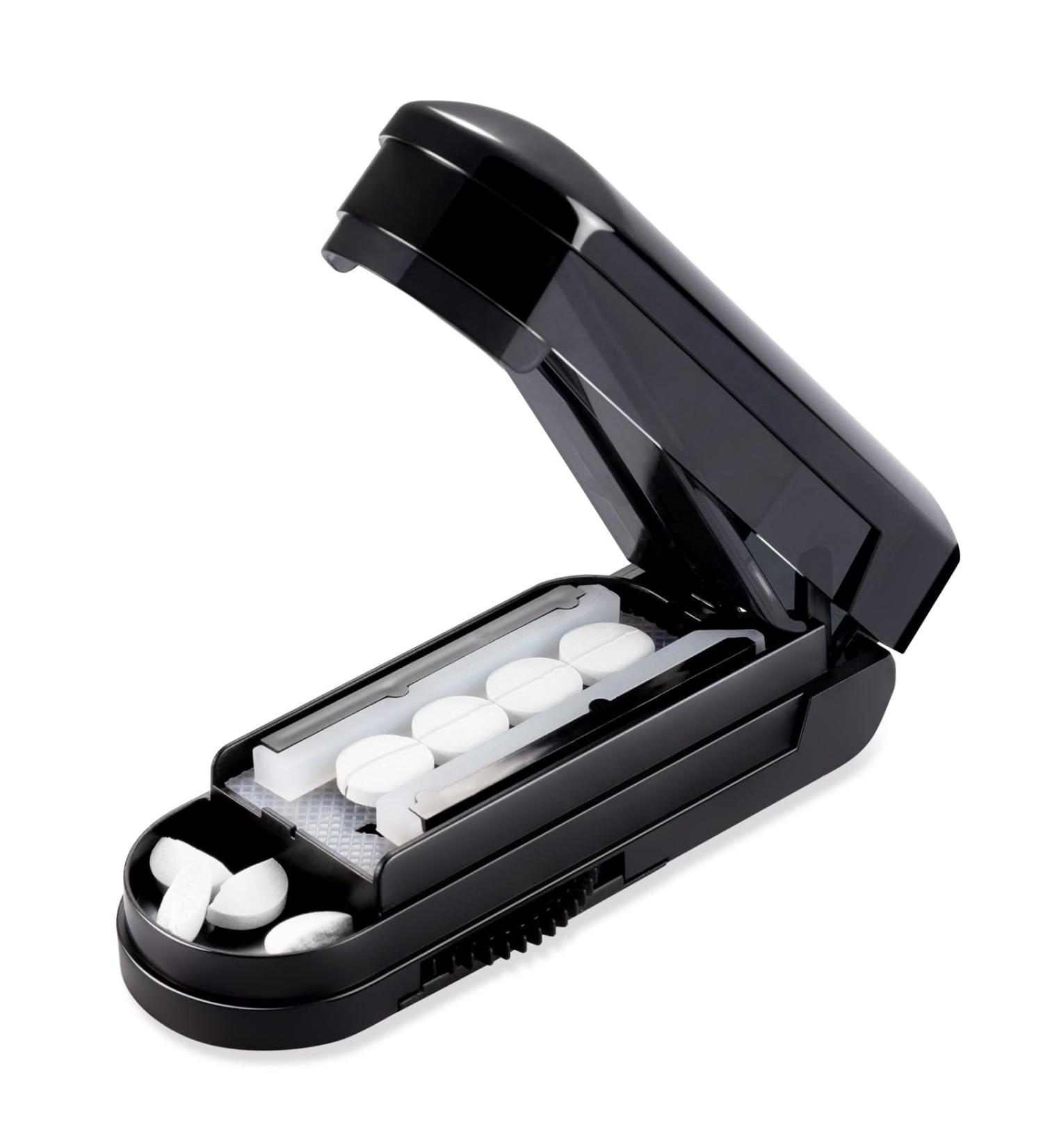 Buy Adjustable Pill Splitter & Medicine Slicer - Safe and Accurate Vitamin Divider for Small Pills - International Shipping Available - Buy Online on GoSupps.com