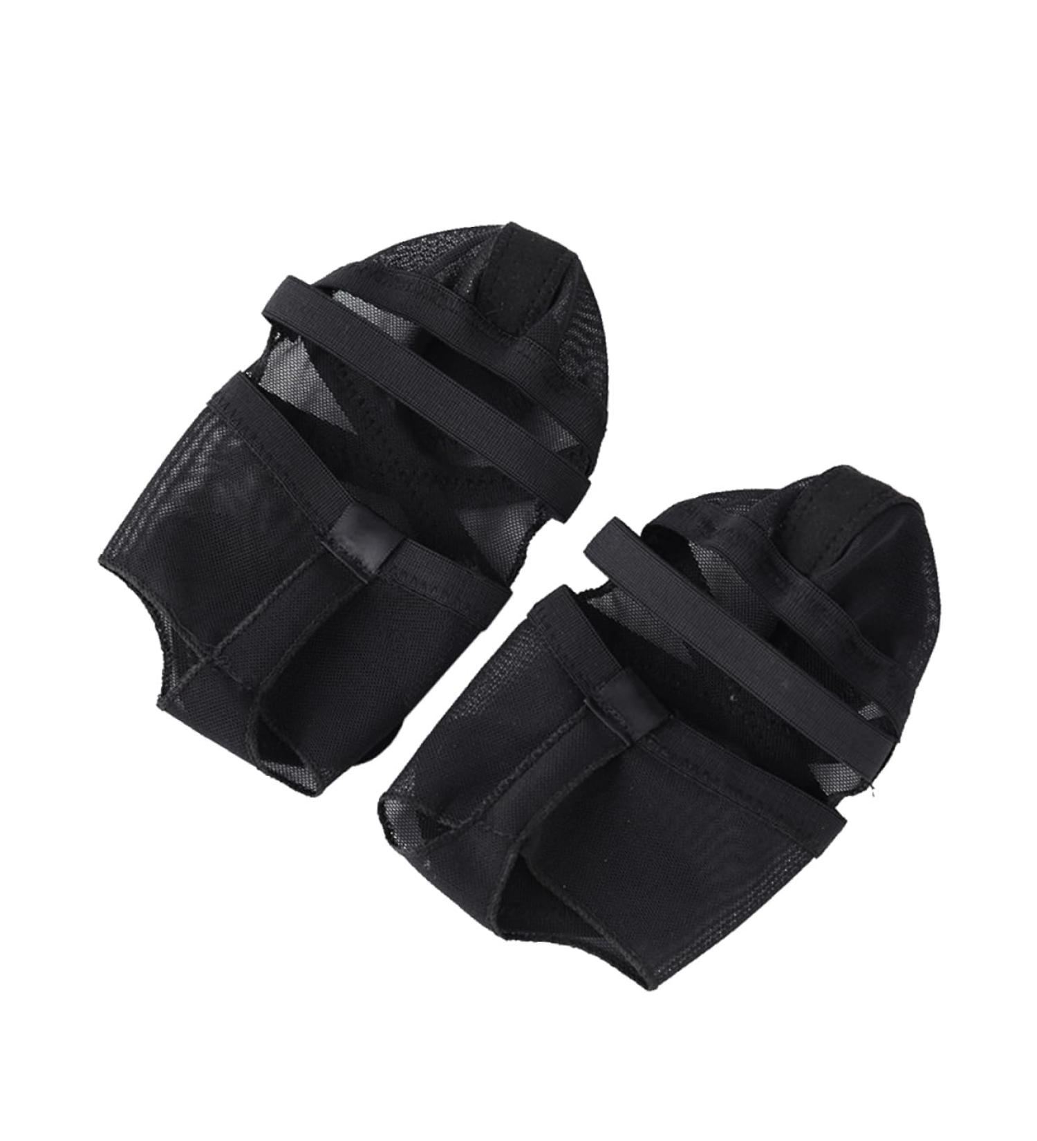 Didiseaon Toe Cushion Pads for Dance Heels - Black Silicone Full Palm Foot Cover Insoles for Fitness & Dancing Shoes - Buy Online on GoSupps.com