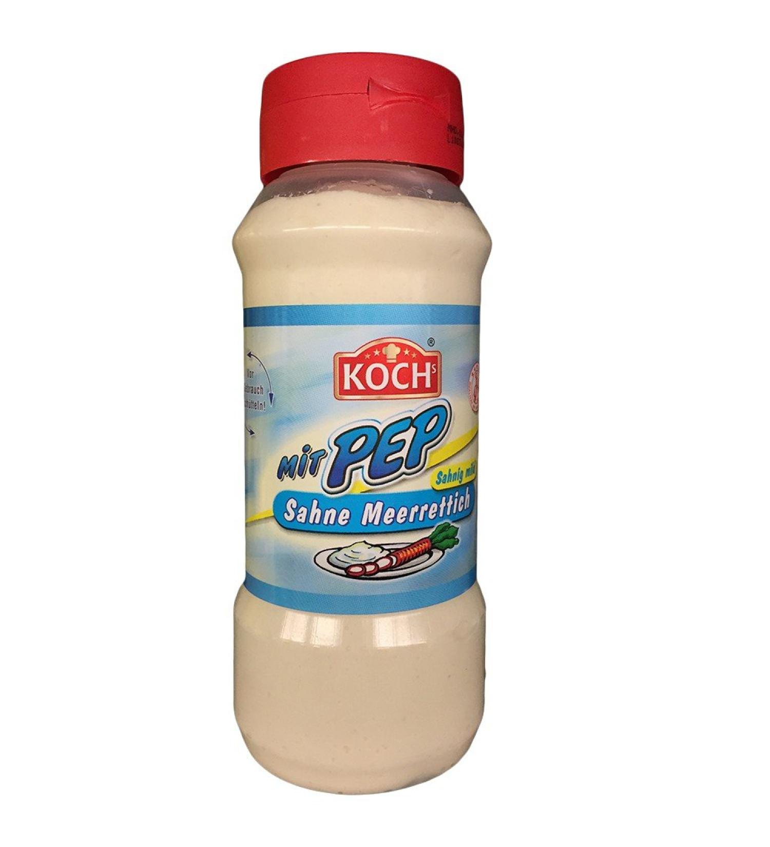 Kochs Mit Pep Cream Horseradish (485g bottle)