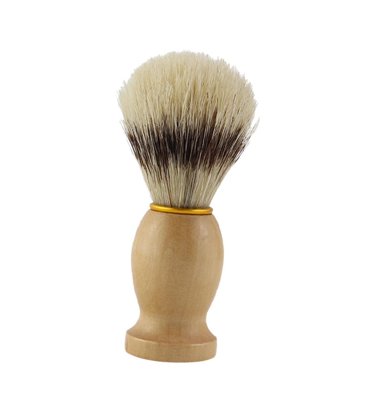 Fenteer Handmade Shaving Brush for Men - Premium Facial Cleaning Tool & Quick Foaming Razor Accessories - Buy Online on GoSupps.com