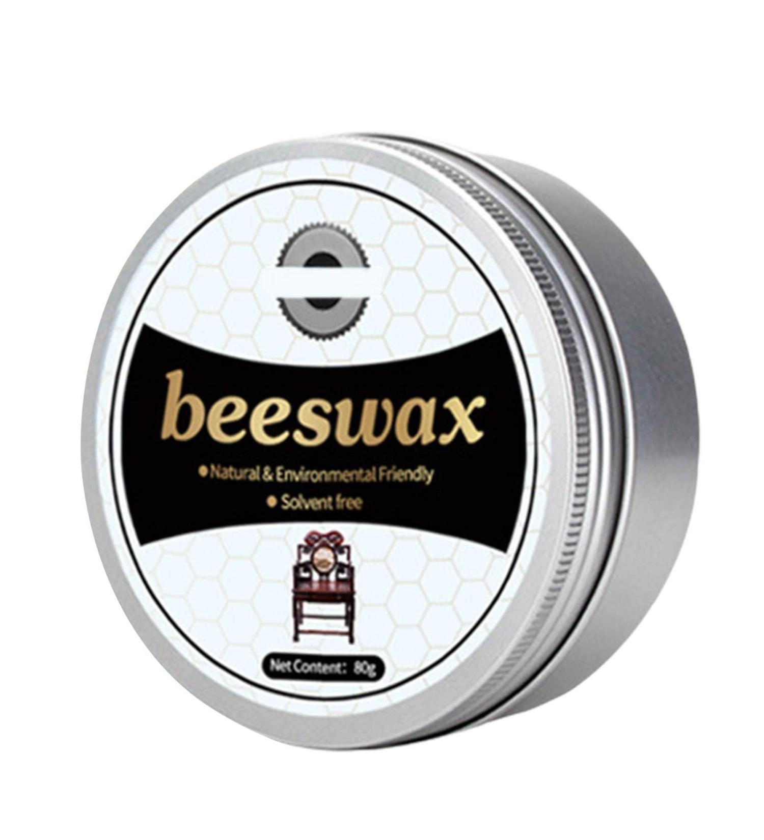 10 Pcs Wood Seasoning Beeswax Furniture Wax Beeswax Furniture Polish | Beeswax Polish for Wood Natural Beeswax Polish for Wood Cleaner and Polish Furniture Care 80g Shuying - Buy Online on GoSupps.com