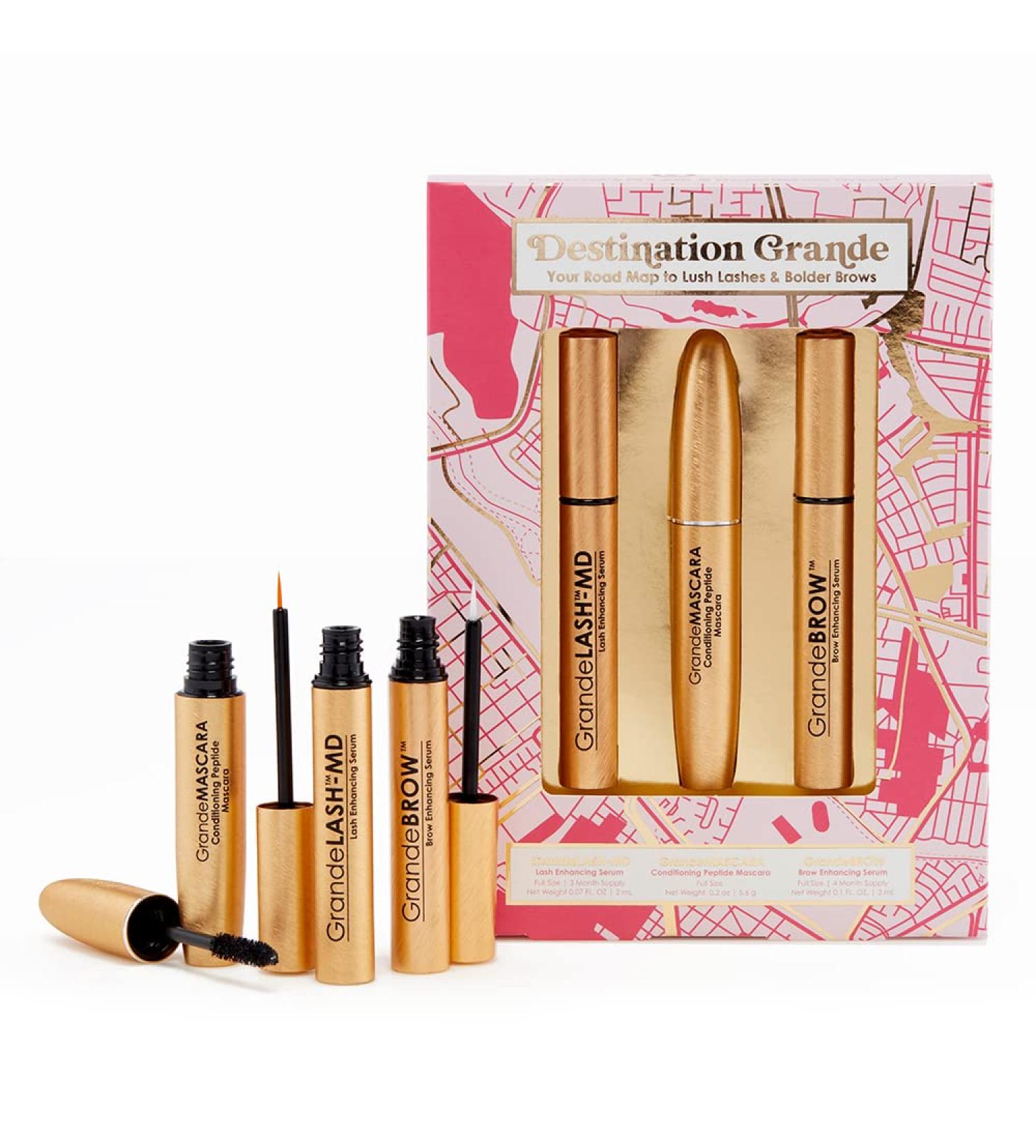 Grande Cosmetics Destination Set - Shop Now for Luscious Lashes and Beautiful Brows - Buy Online on GoSupps.com