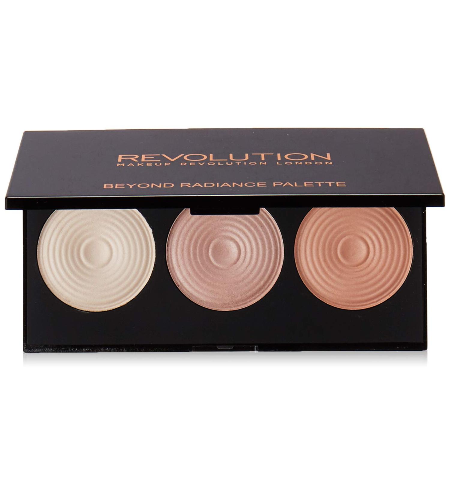Makeup Revolution Beyond Radiance Highlighter Palette 15g - Illuminate Your Look - Buy Online on GoSupps.com
