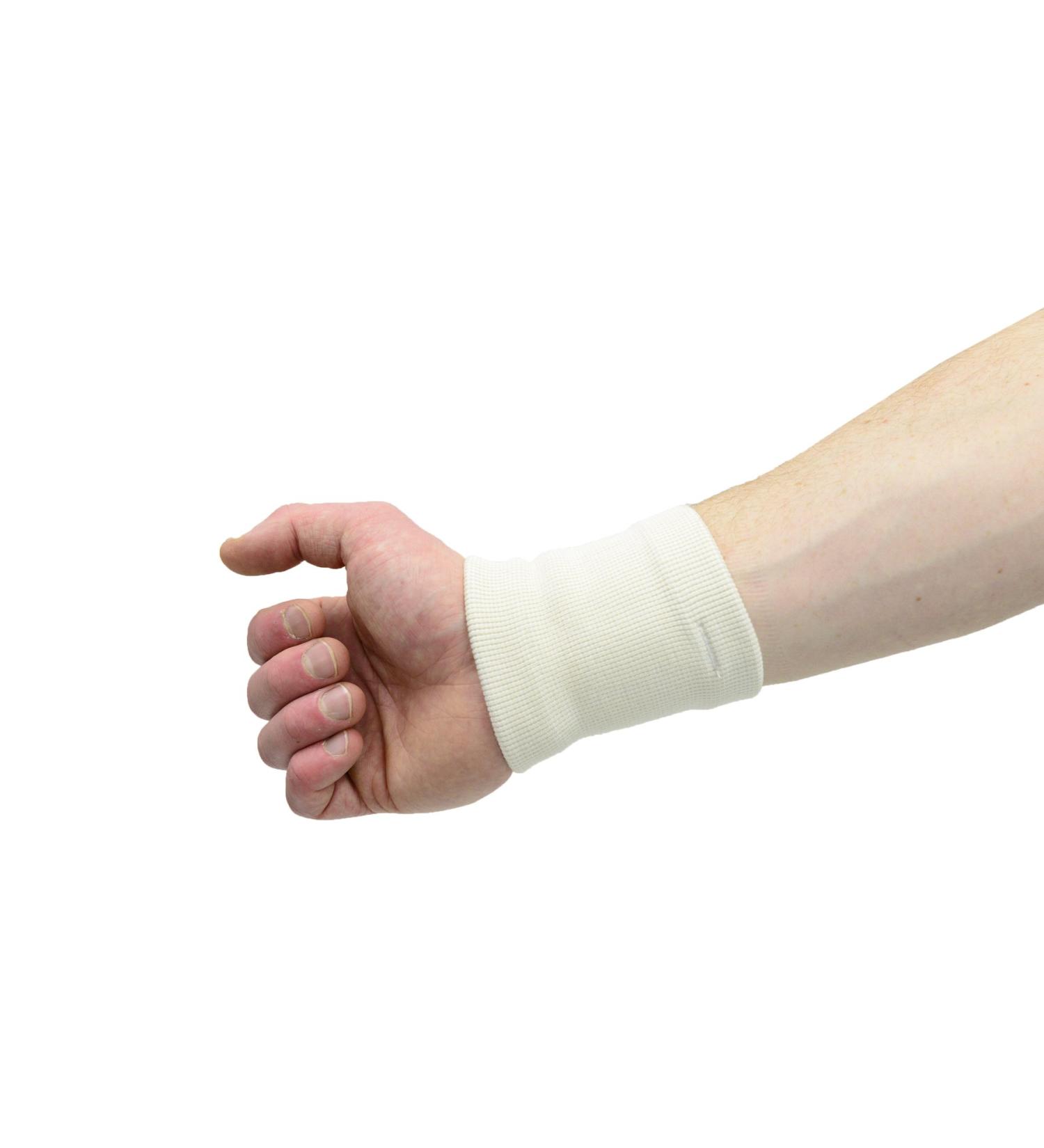 MAXAR 56% Wool/Elastic Wrist Band - Compression Sleeve for Arthritis & Injuries - Soft Breathable Wrist Wrap for Men & Women - Ideal for Sports & Strains - Buy Online on GoSupps.com