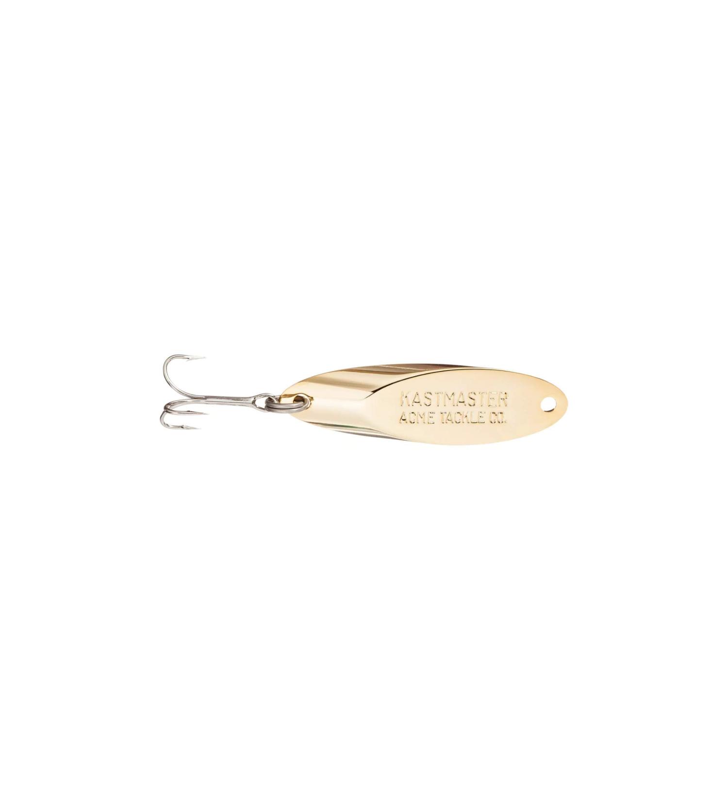 Acme Kastmaster Fishing Lure 1/4 oz. Gold - Balanced & Aerodynamic for Long Casts, Wild Action & No Line Twist - Buy Online on GoSupps.com