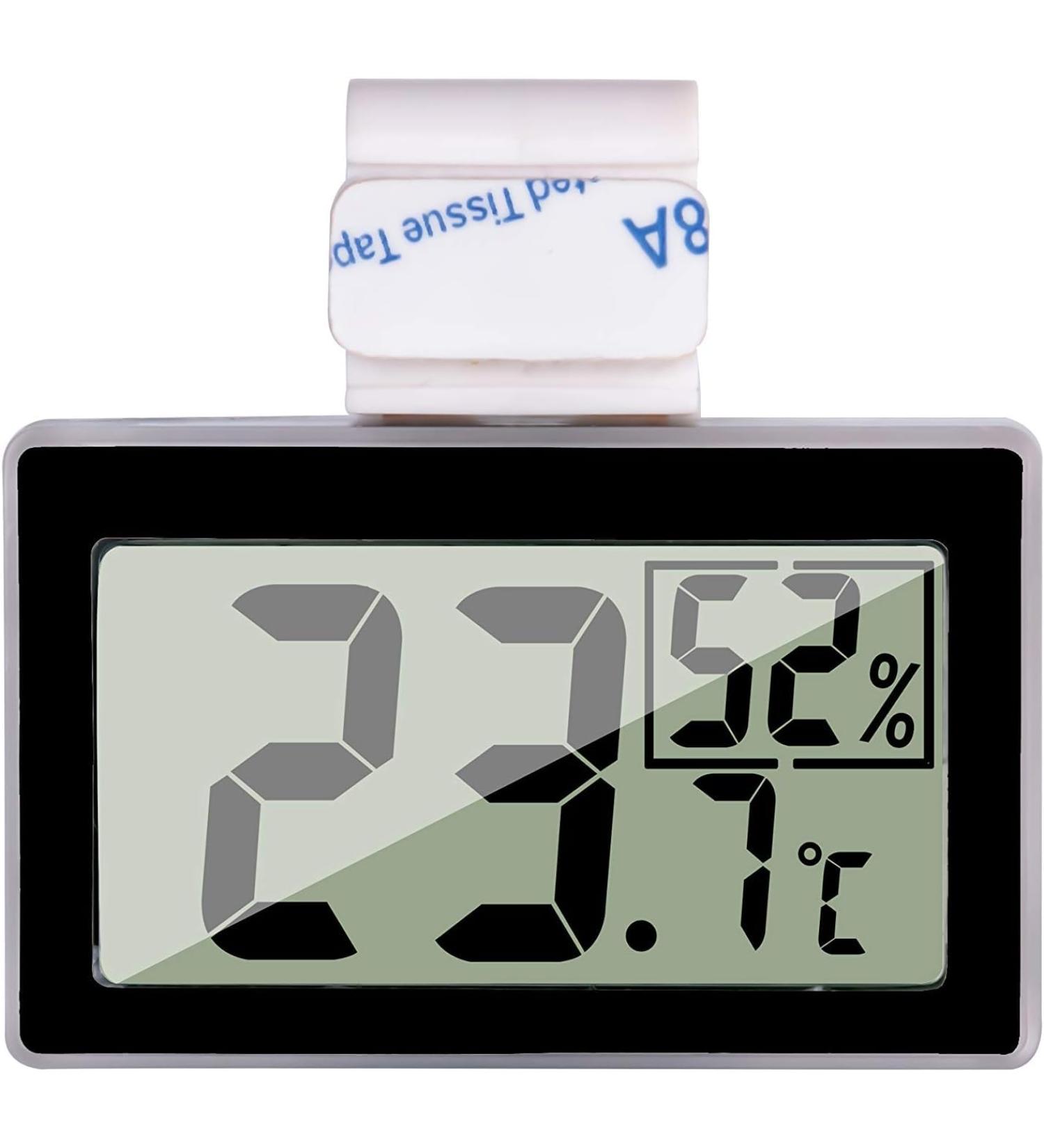 Gellvann Reptile Thermometer & Hygrometer - Digital Air Humidity & Temperature Sensor with Hook | Accurate Reptile Care - Buy Online on GoSupps.com