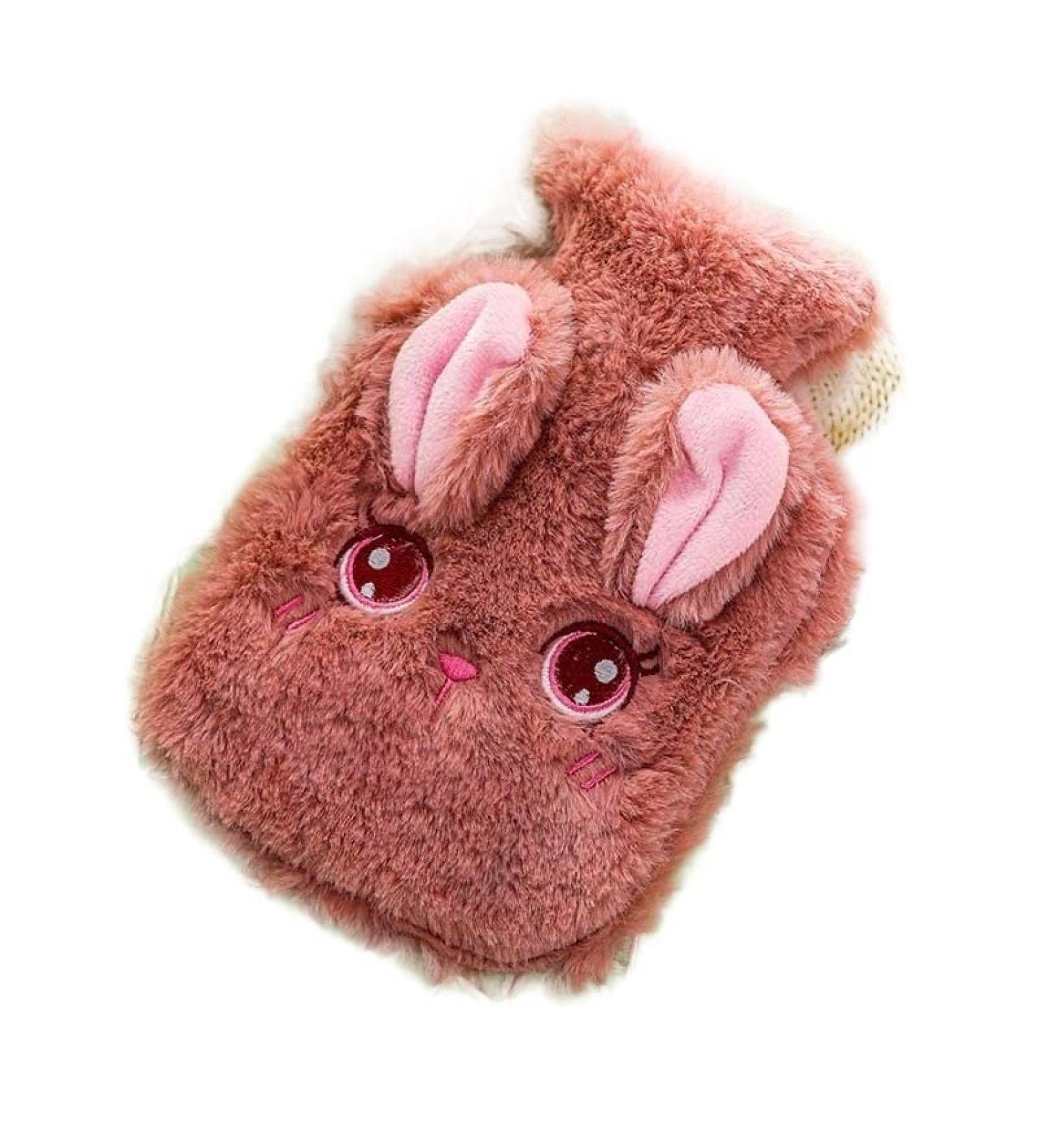 MAIES Hot Water Bottle Warmer with Plush Cover - Portable & 4 Colors | Cozy Comfort for Home & Travel - Buy Online on GoSupps.com
