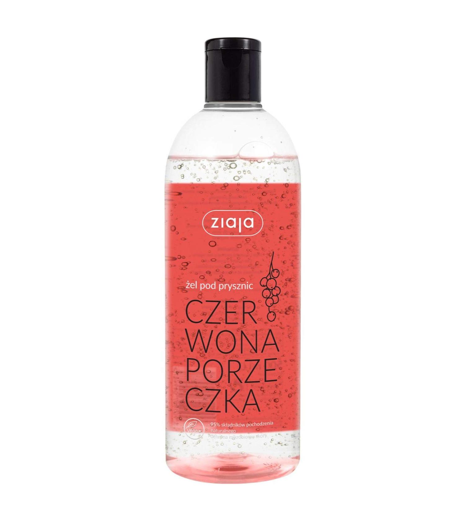 Ziaja Vegan Line (Redcurrant Shower Gel)