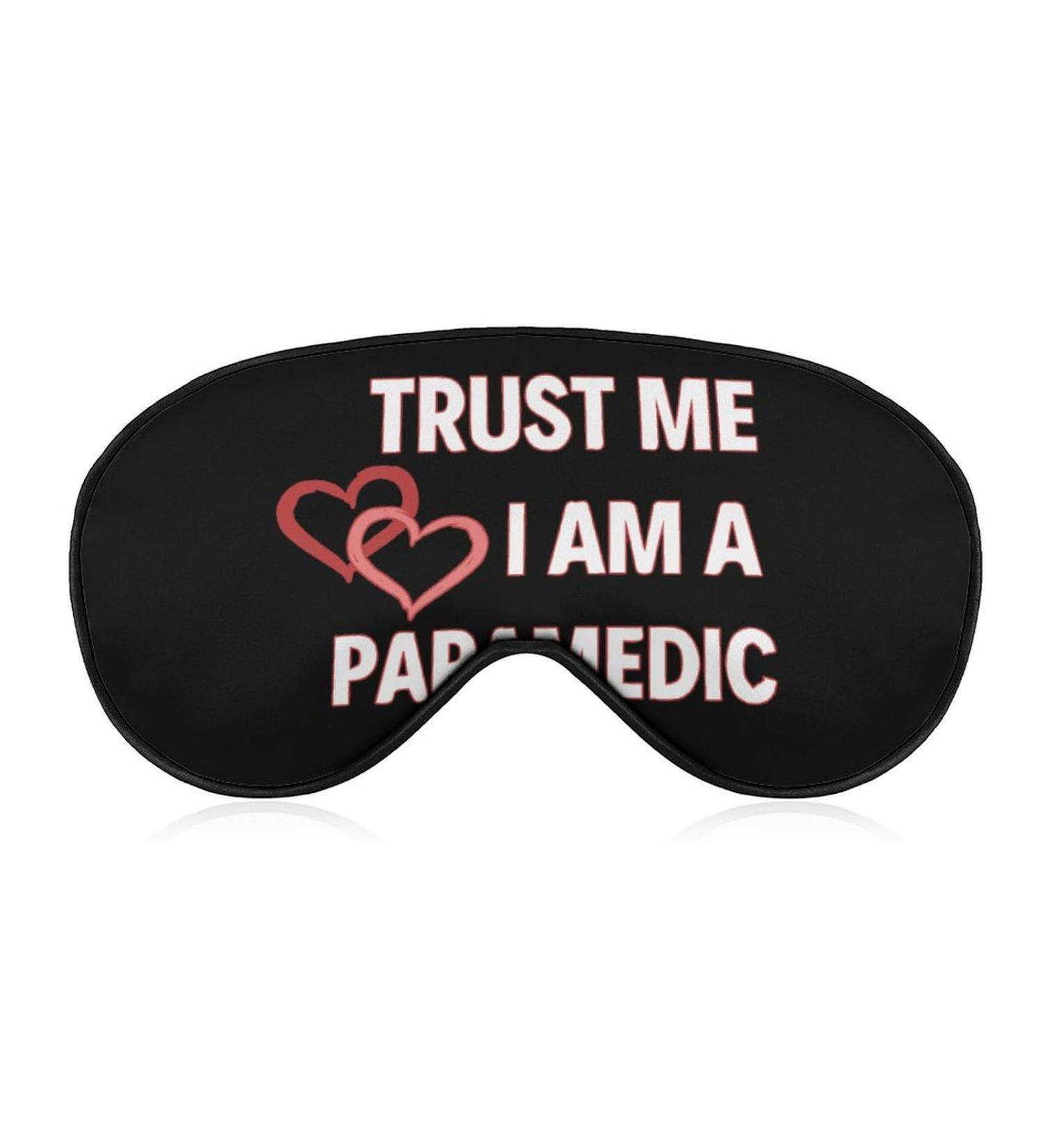Paramedic Sleep Mask for Men and Women - Adjustable Eye Cover for Blocking Light During Travel or Nap - Buy Online on GoSupps.com