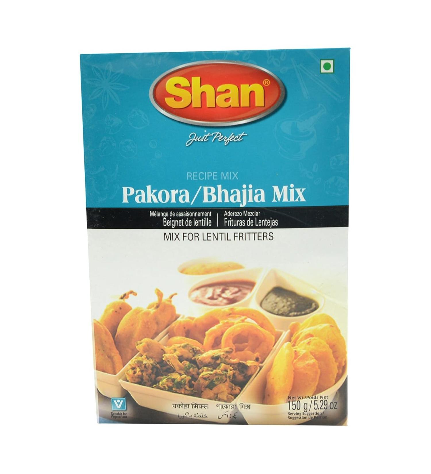 SHAN Pakora Mix 150g - Authentic Blend for Delicious Pakoras (Pack of 1) - Buy Online on GoSupps.com