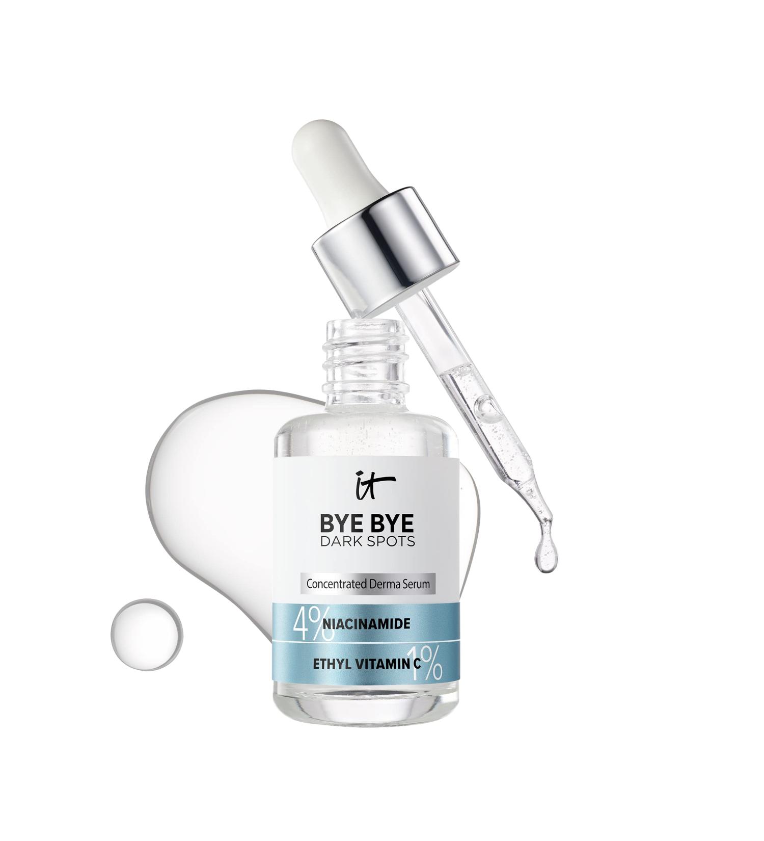 IT Cosmetics Bye Bye Dark Spots Serum - 4% Niacinamide & 1% Ethyl Vitamin C - 1 fl oz - Buy Online on GoSupps.com