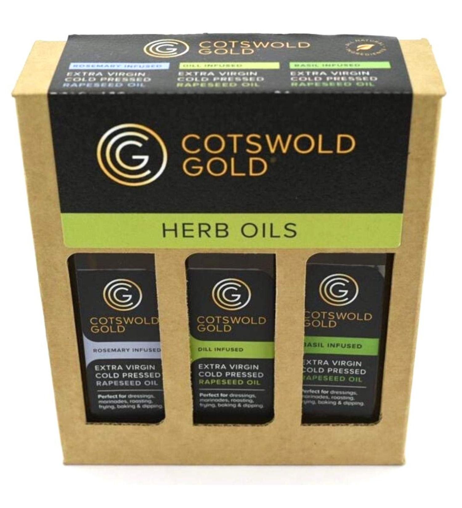 Cotswold Gold Herb Oils 3 x 100 ml