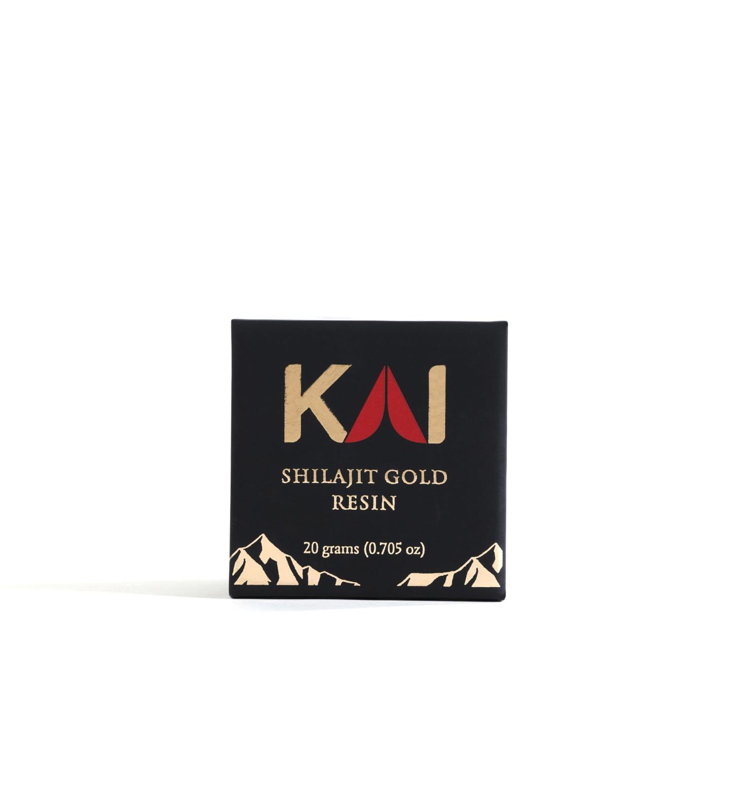 Kai Everyday Himalayan Shilajit, All Natural Vegan Shilajit Resin with Fulvic Acid & 80 Trace Minerals, Supports Energy, Focus & Daily Wellness, Zero Artificial Colors or Preservatives (20g) - Buy Online on GoSupps.com